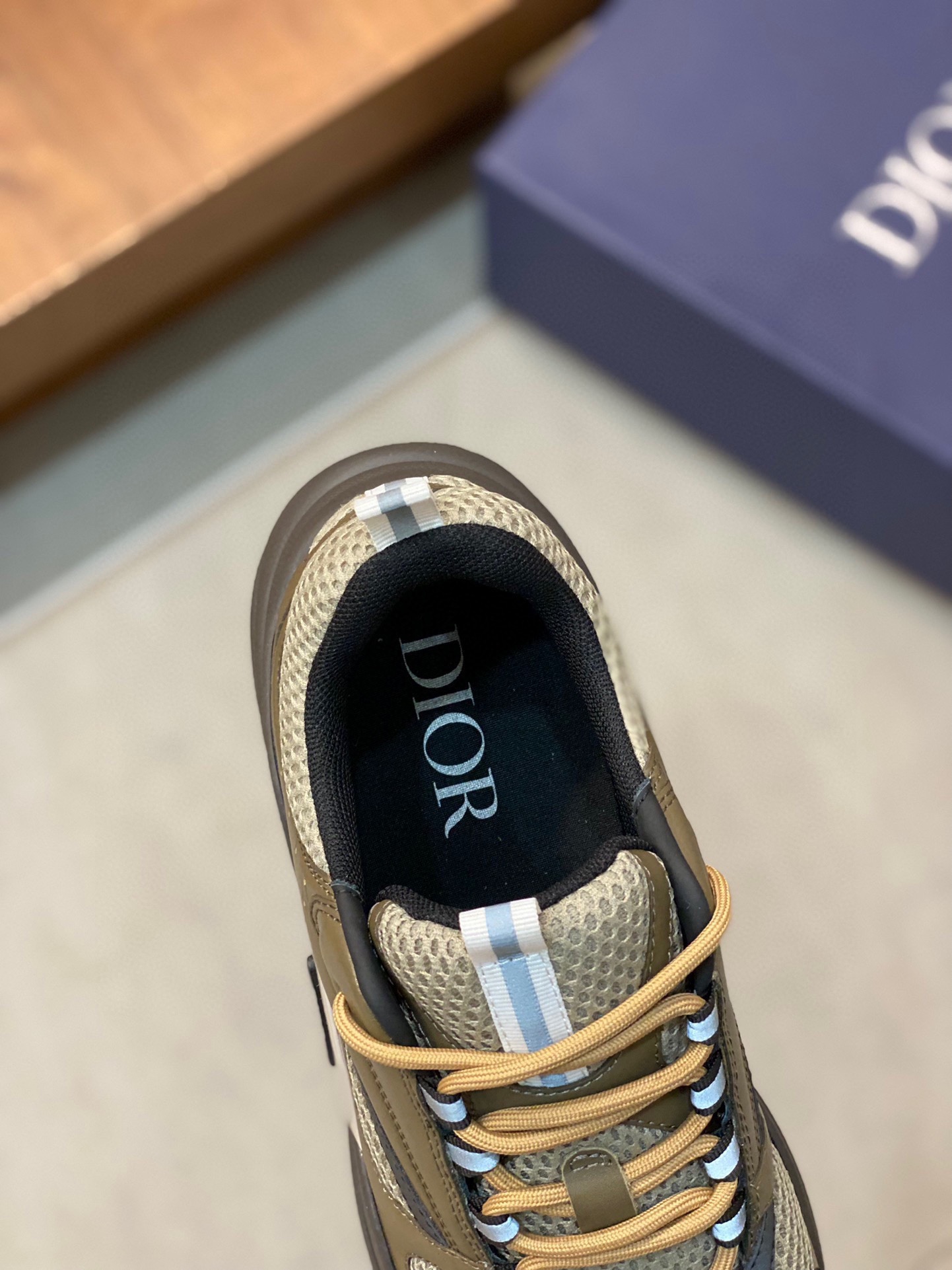 Men D*ior Top Sneaker