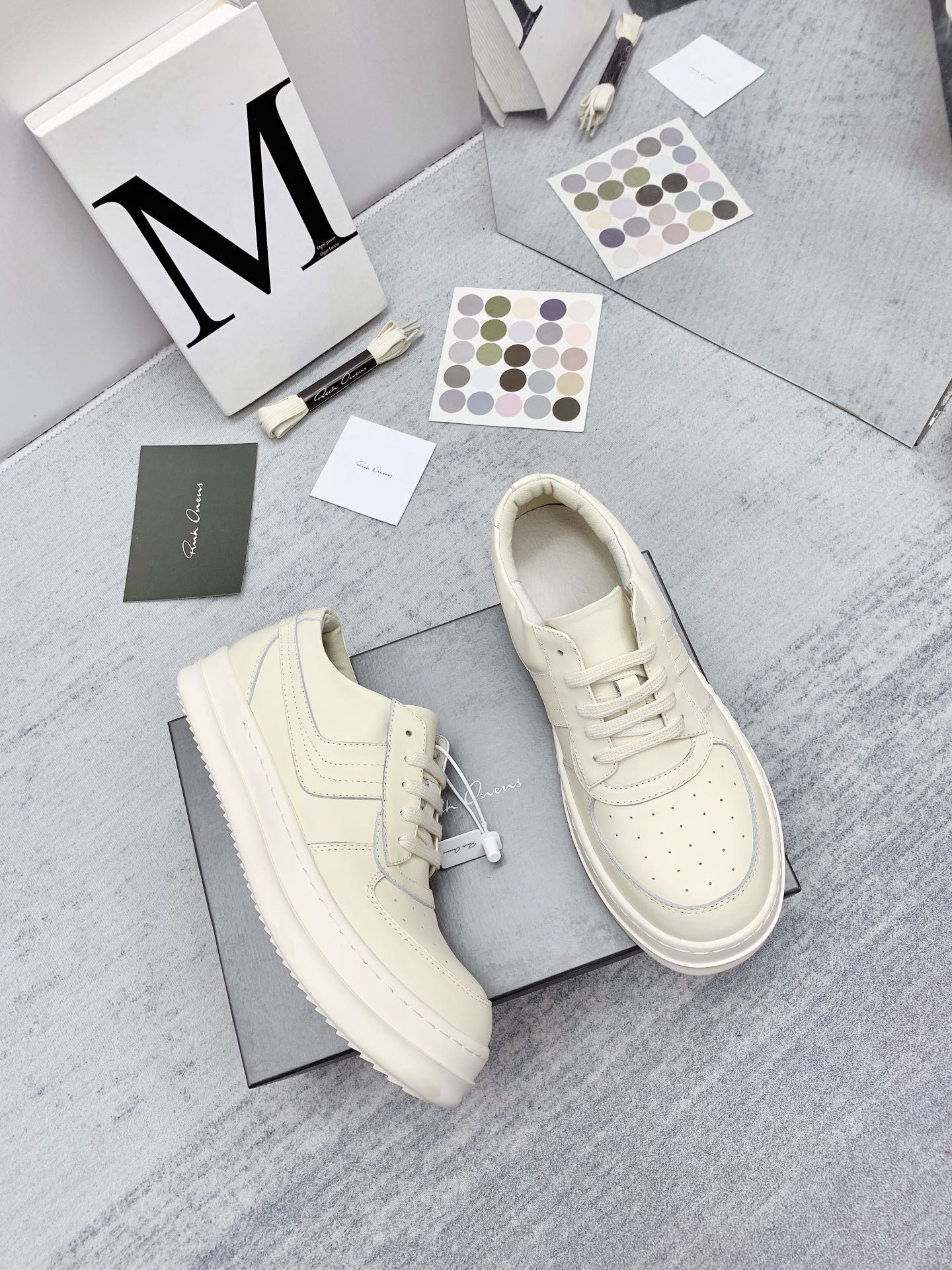 Men Women R*ick O*wens Top Sneaker