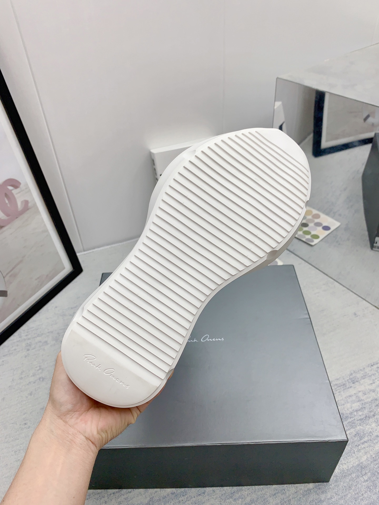 Men Women R*ick O*wens Top Sneaker