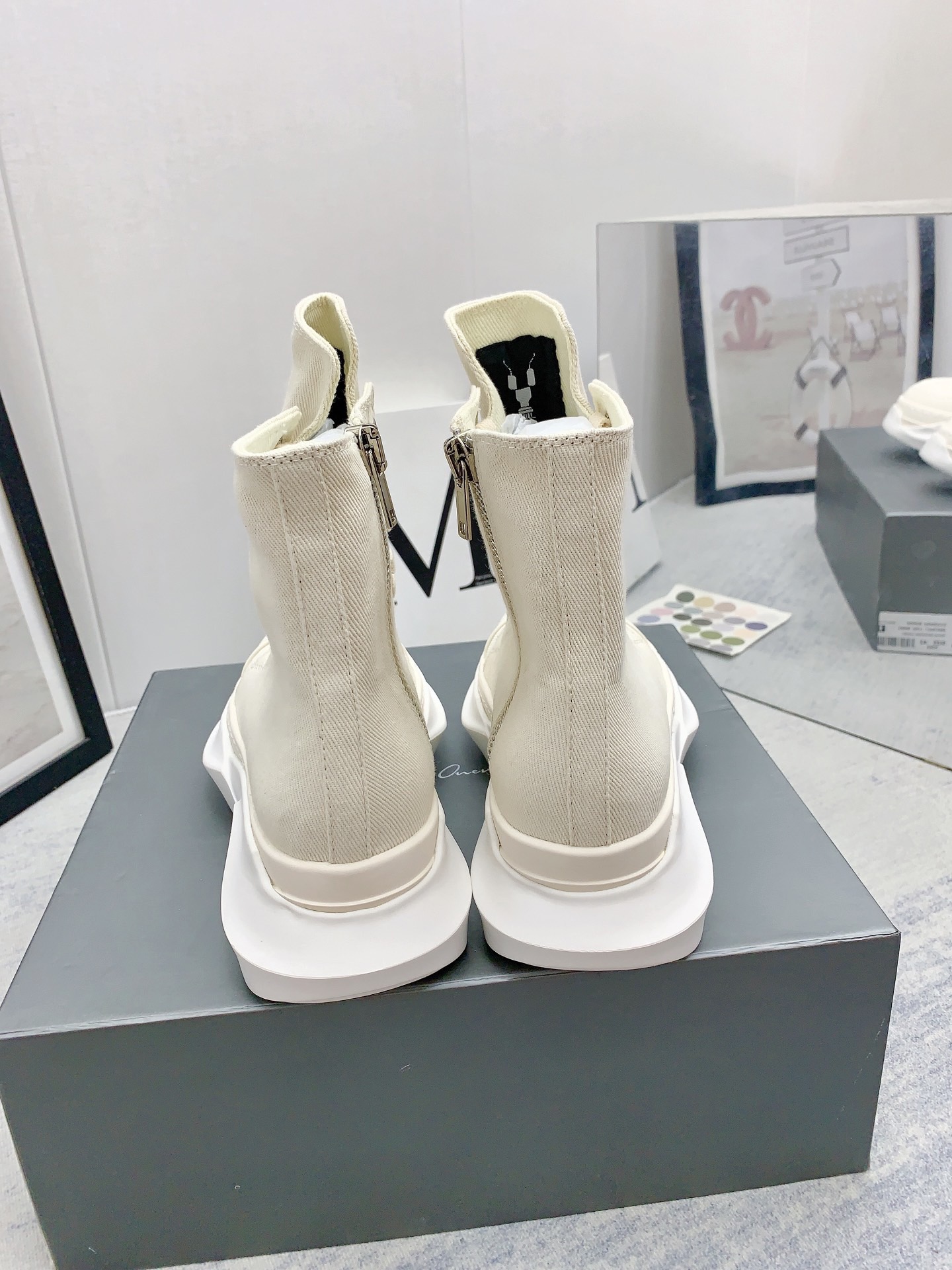 Men Women R*ick O*wens Top Sneaker