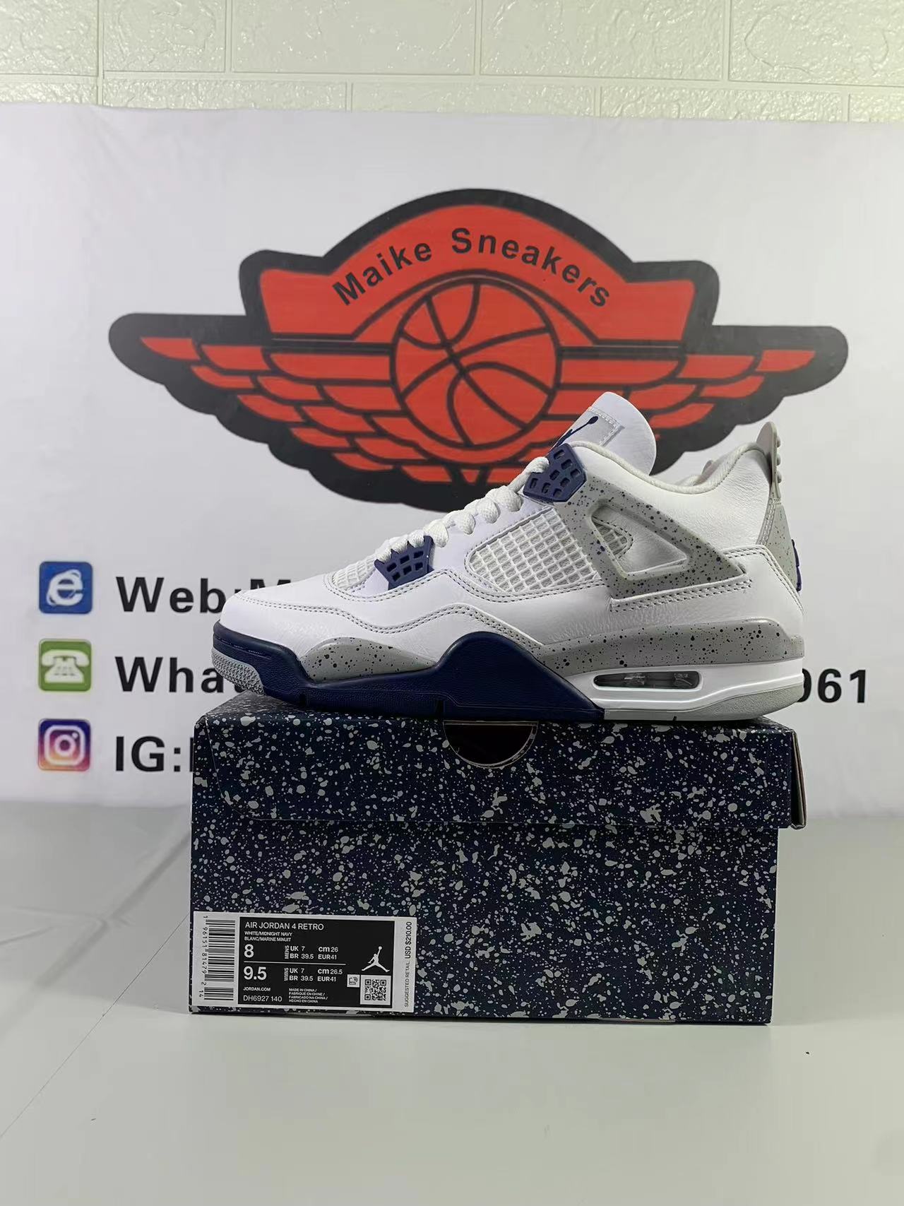 Air Jordan 4 Retro“Midnight Navy”