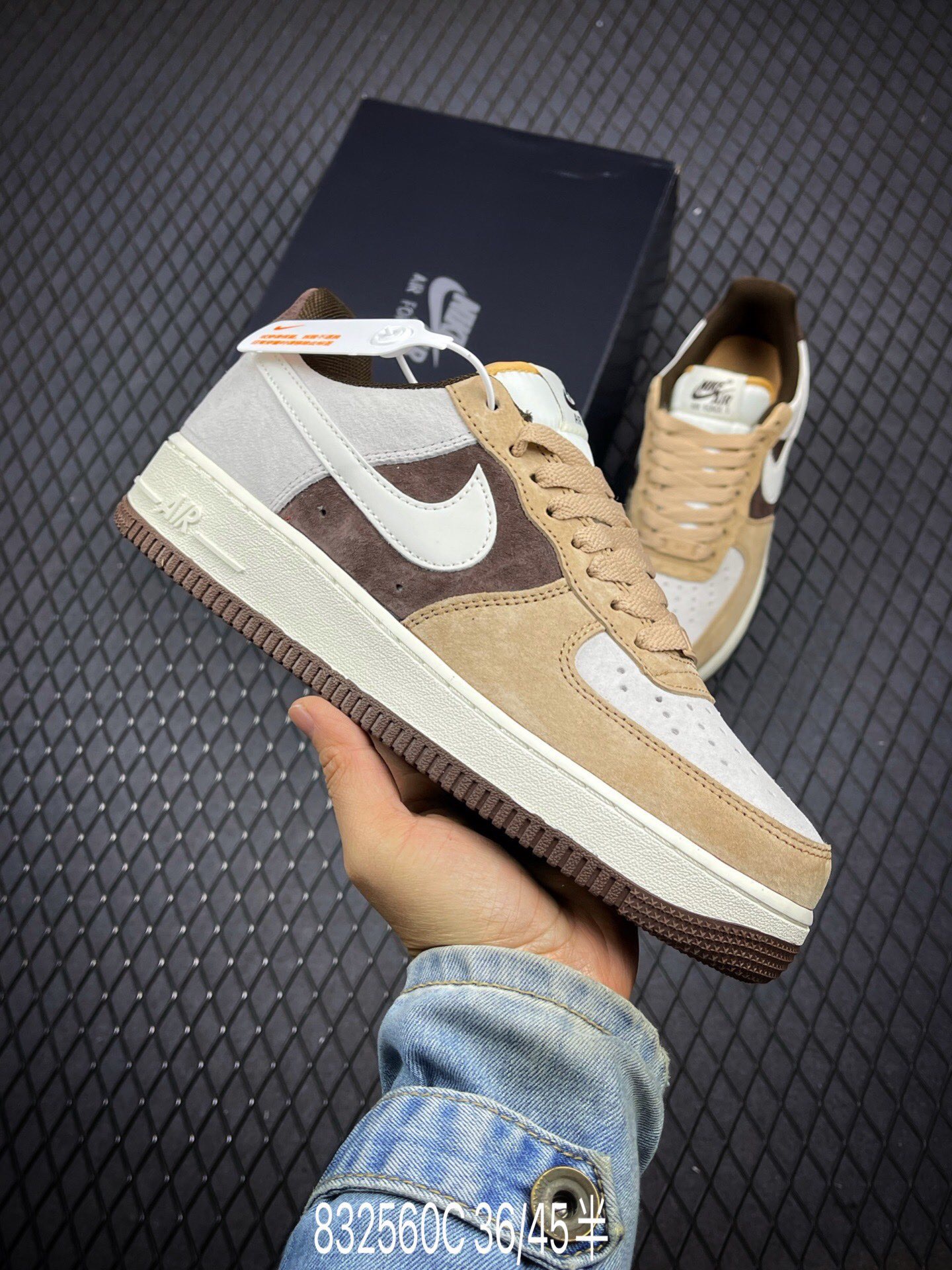 Men Women G*ucci +Nike Air Force 1 low