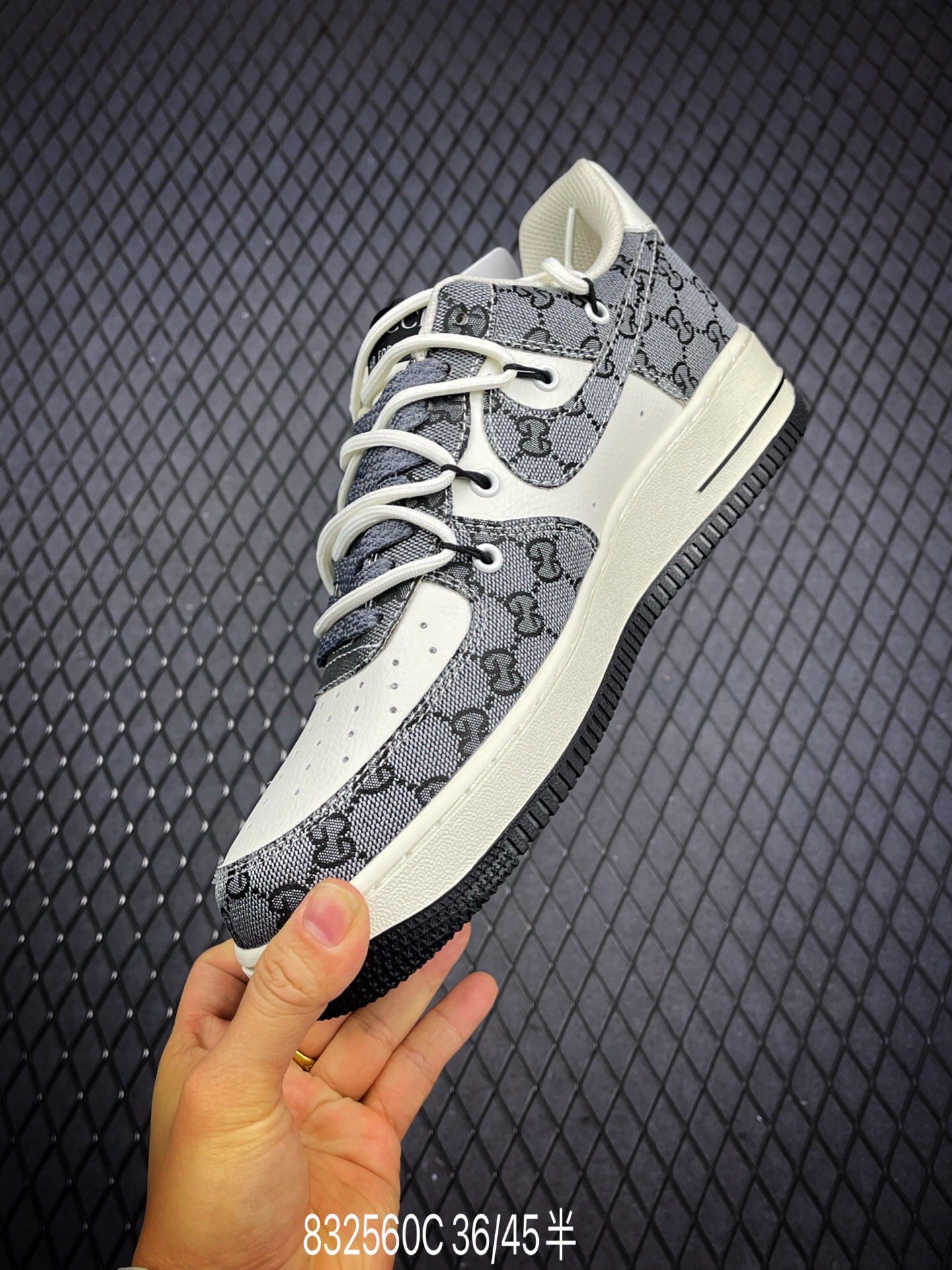 Men Women G*ucci +Nike Air Force 1 low