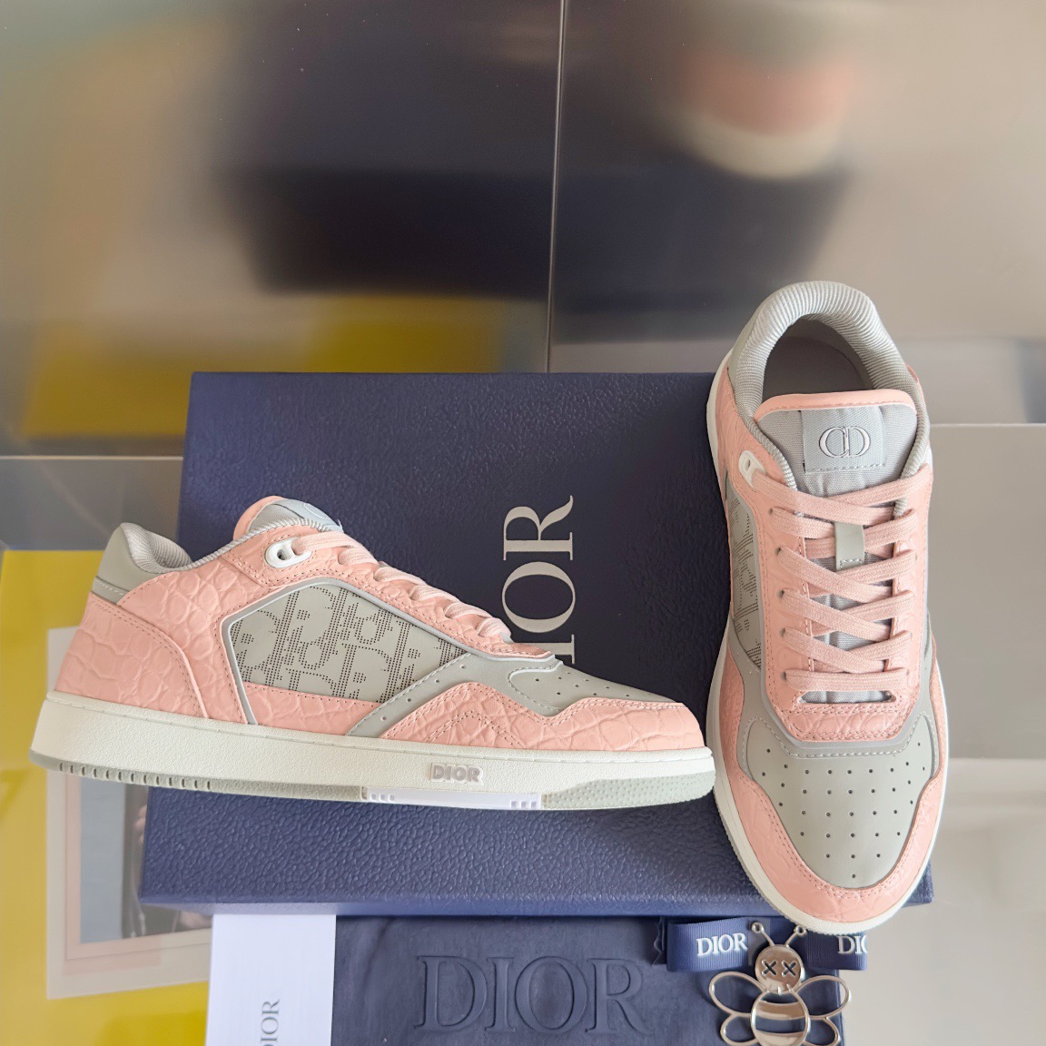 Men Women D*ior Top Sneaker