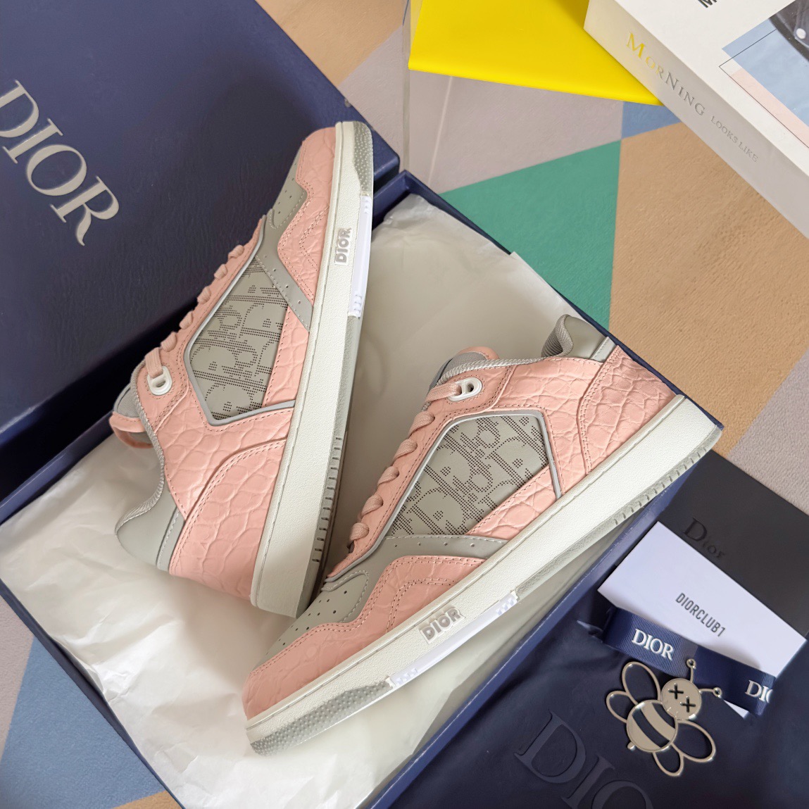 Men Women D*ior Top Sneaker