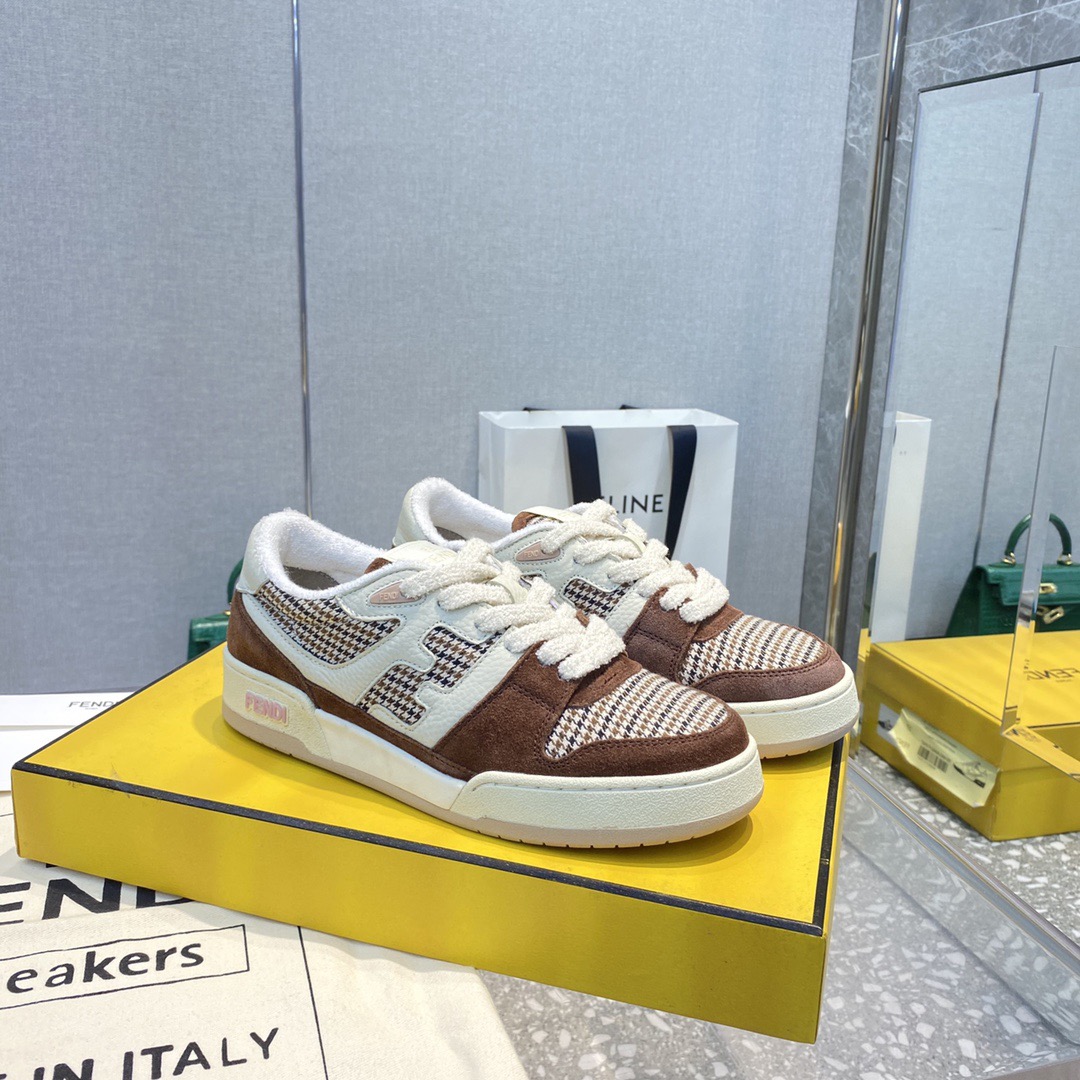 Men Women F*endi Top Sneaker