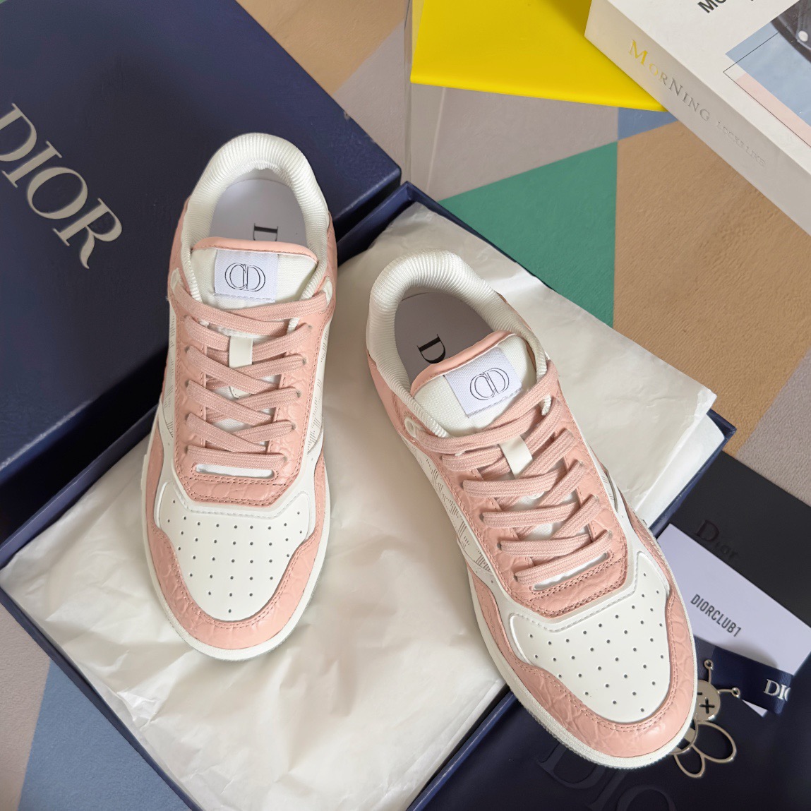 Men Women D*ior Top Sneaker