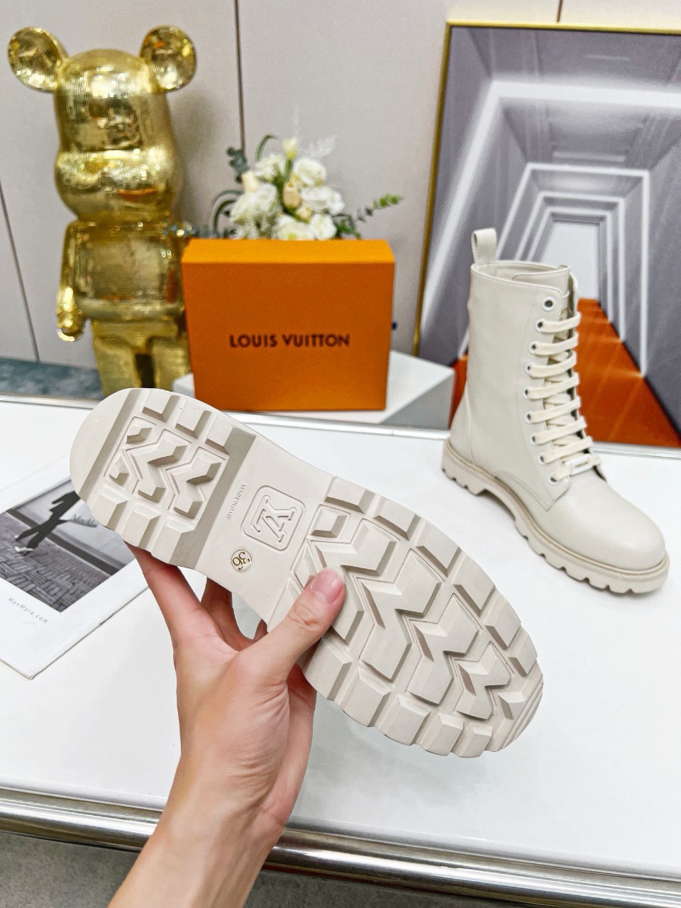 Men L*ouis V*uitton Top Sneaker