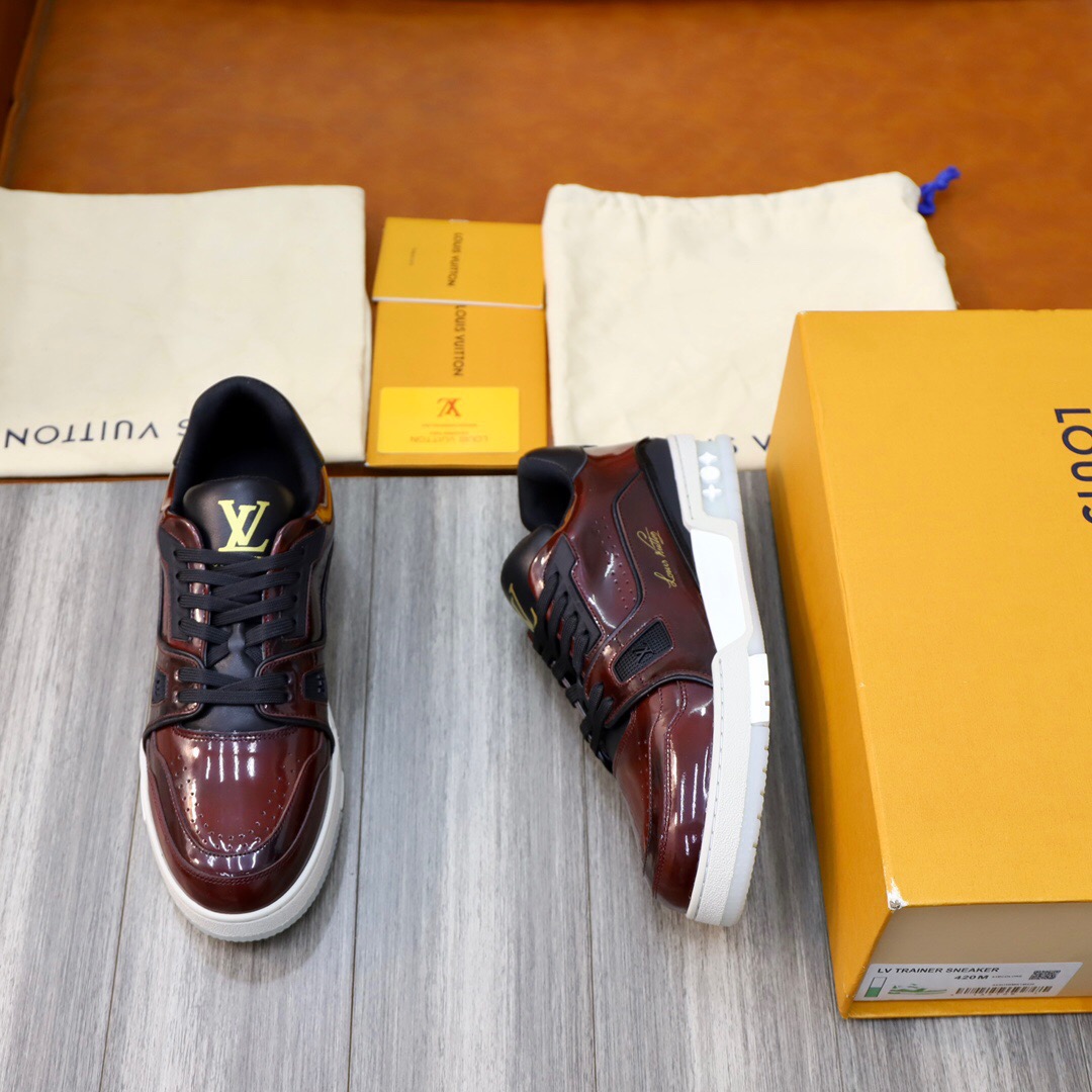 Men L*ouis V*uitton Top Sneaker
