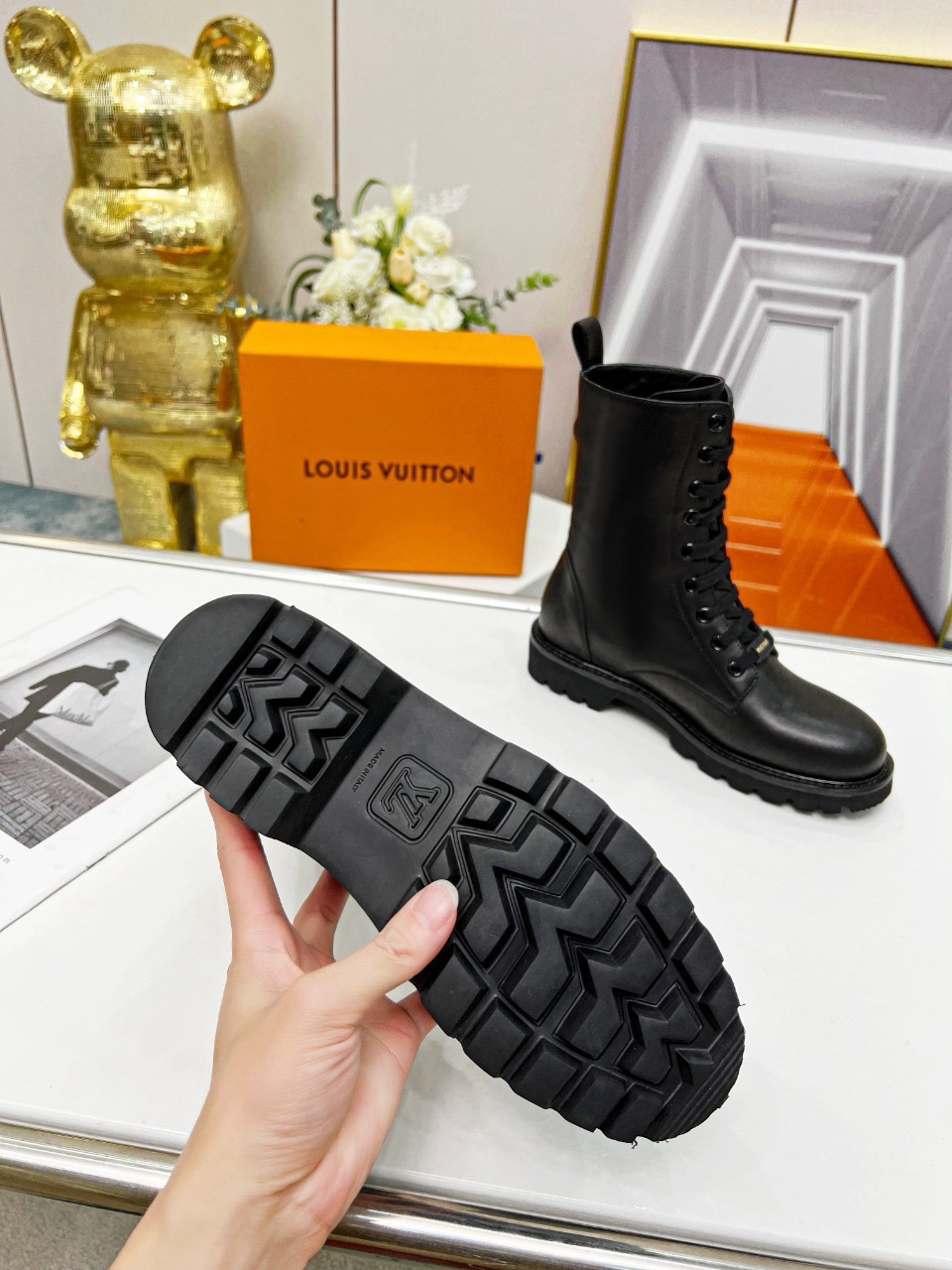 Men L*ouis V*uitton Top Sneaker