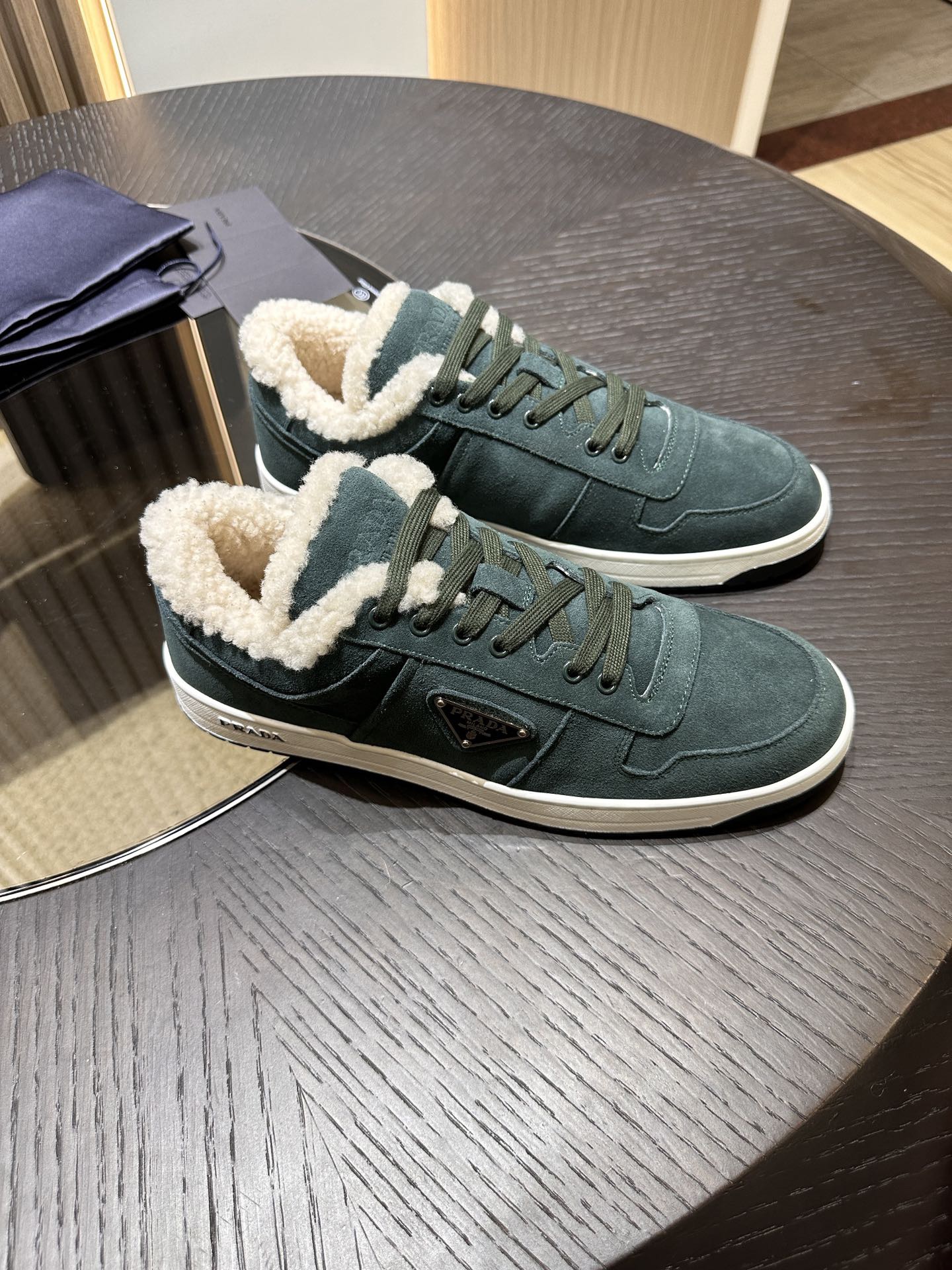 Men P*rada Top Sneaker