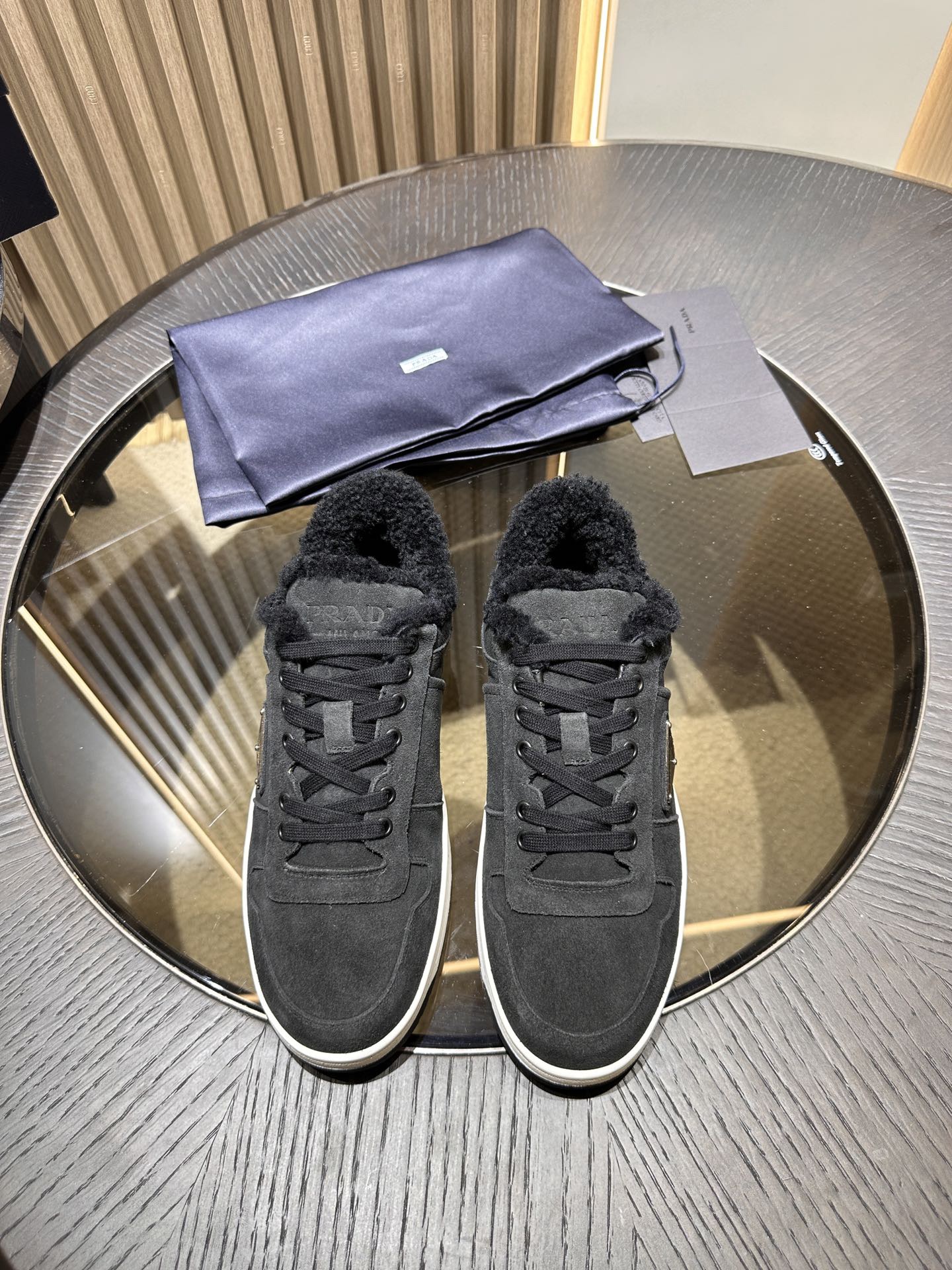 Men P*rada Top Sneaker