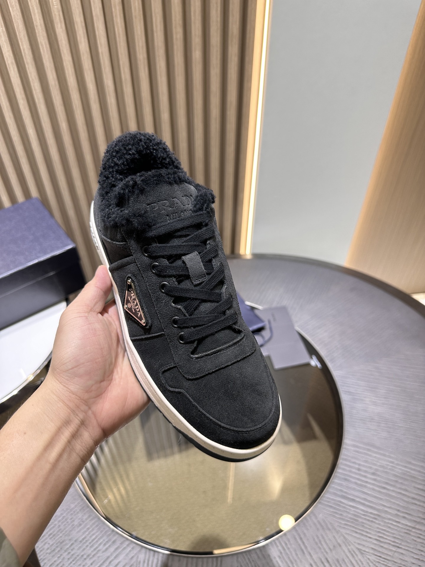 Men P*rada Top Sneaker