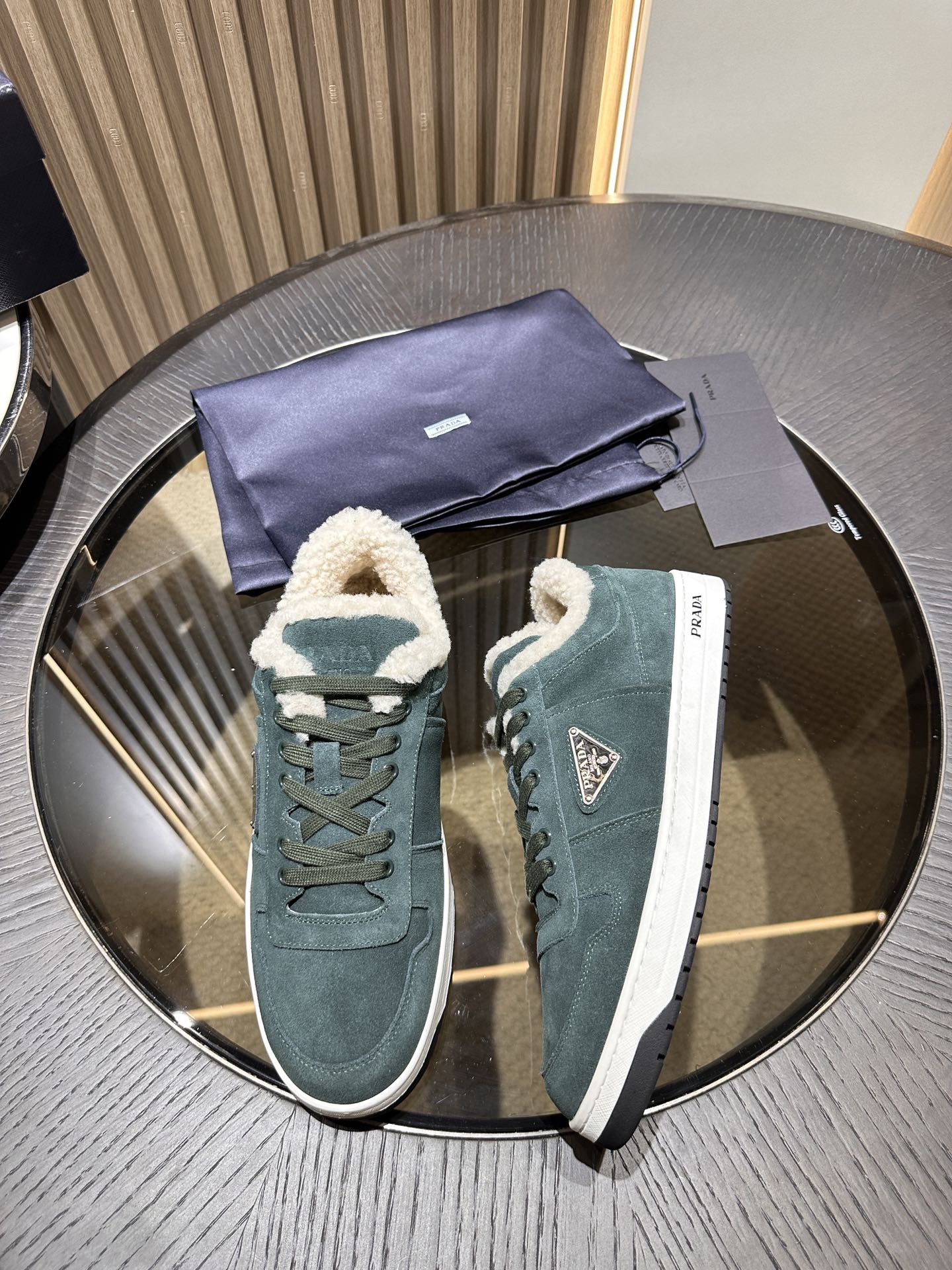 Men P*rada Top Sneaker