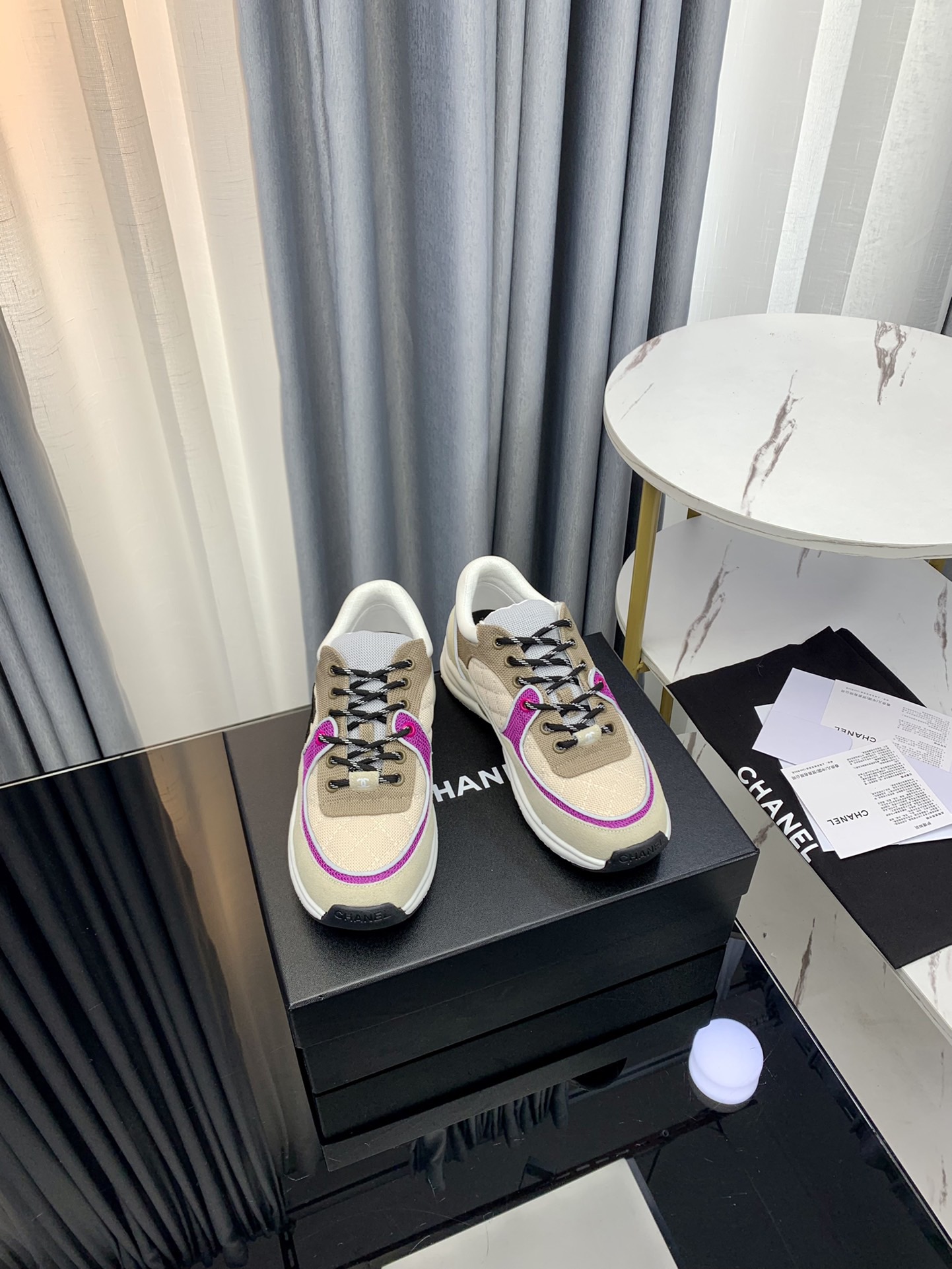 Men Women C*hanel Top Sneaker