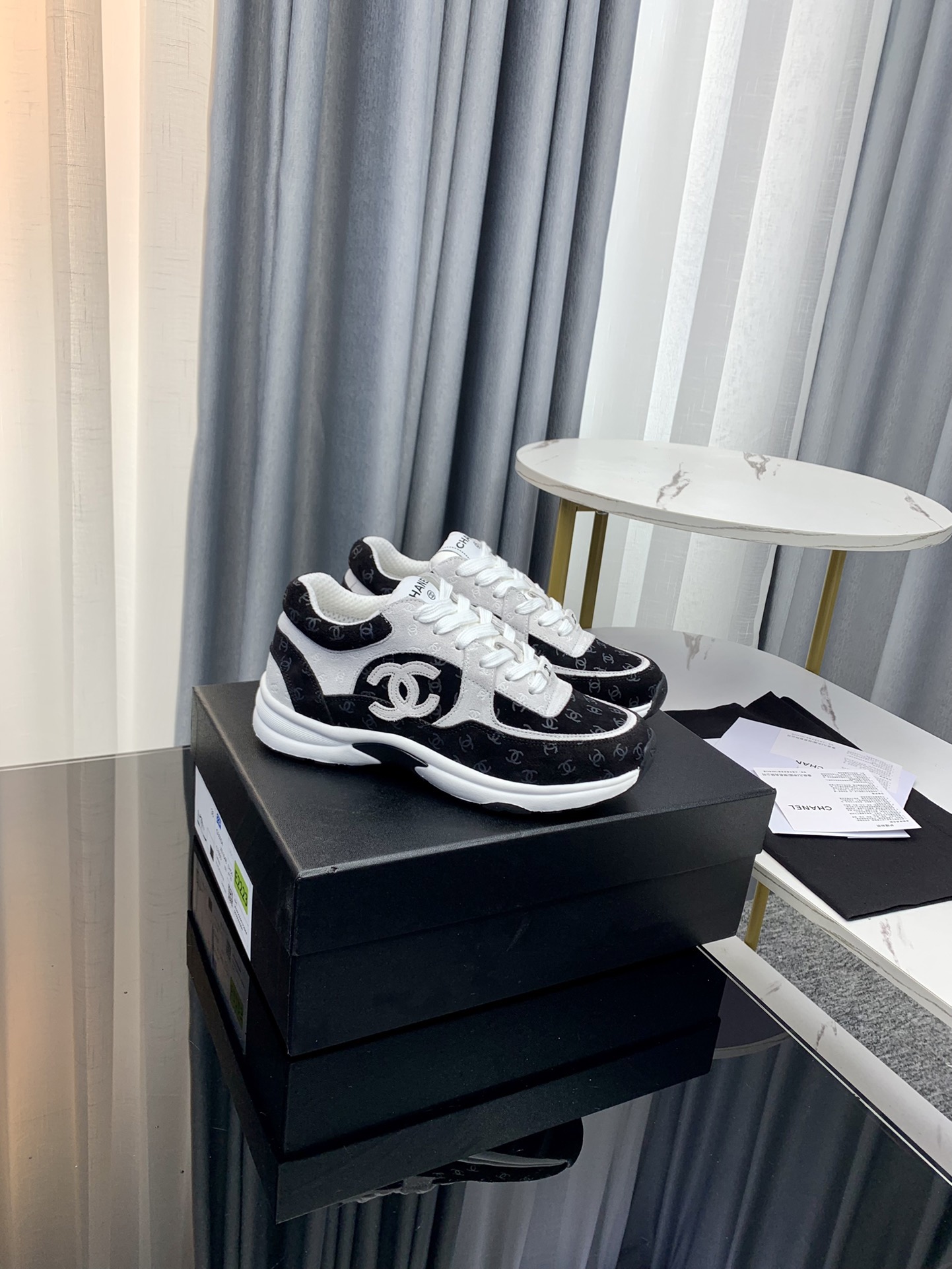 Men Women C*hanel Top Sneaker