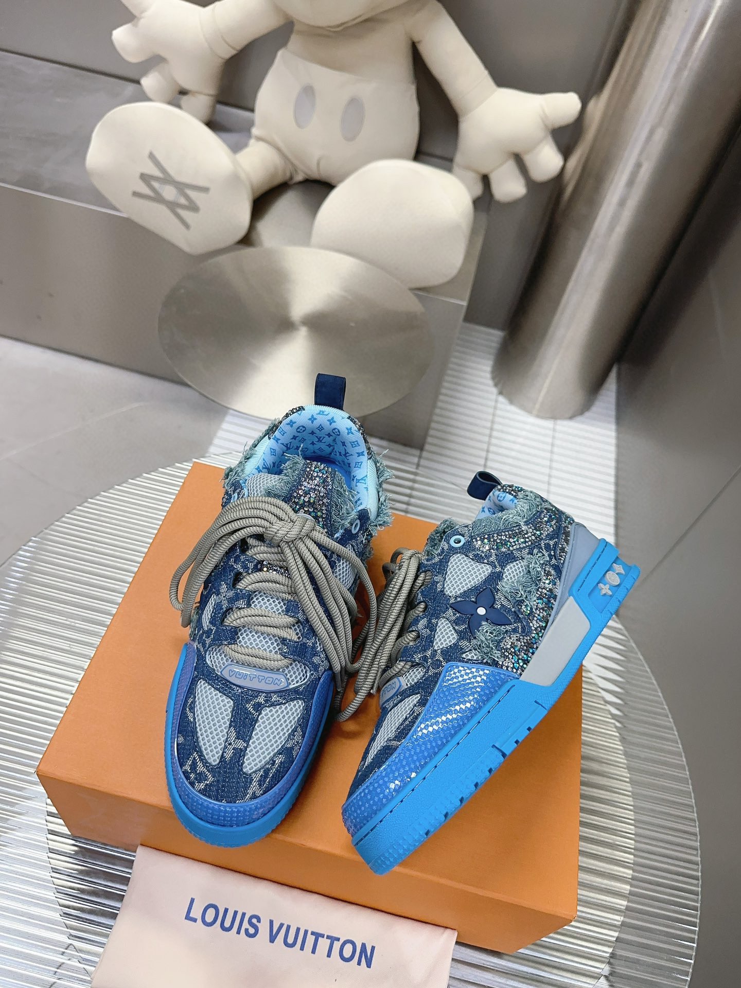 Men Women L*ouis V*uitton Top Sneaker