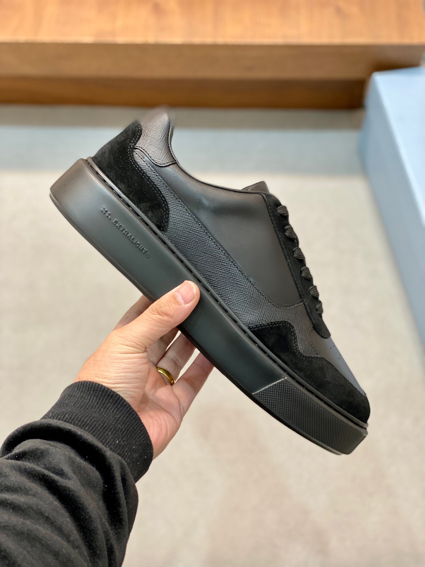 Men P*rada Top Sneaker