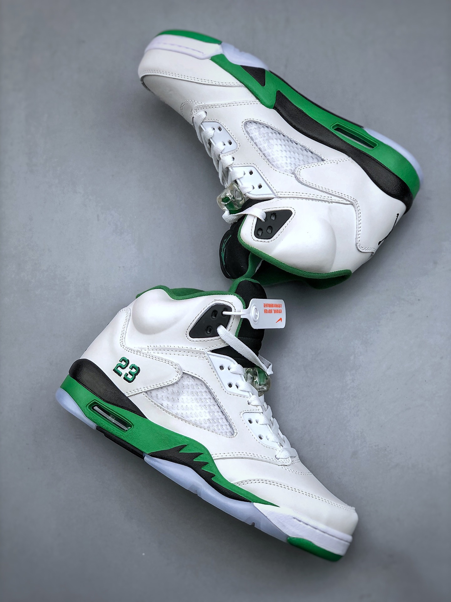 Men women Nike Air Jordan Air Jordan 5 WMNS “Lucky Green” aj