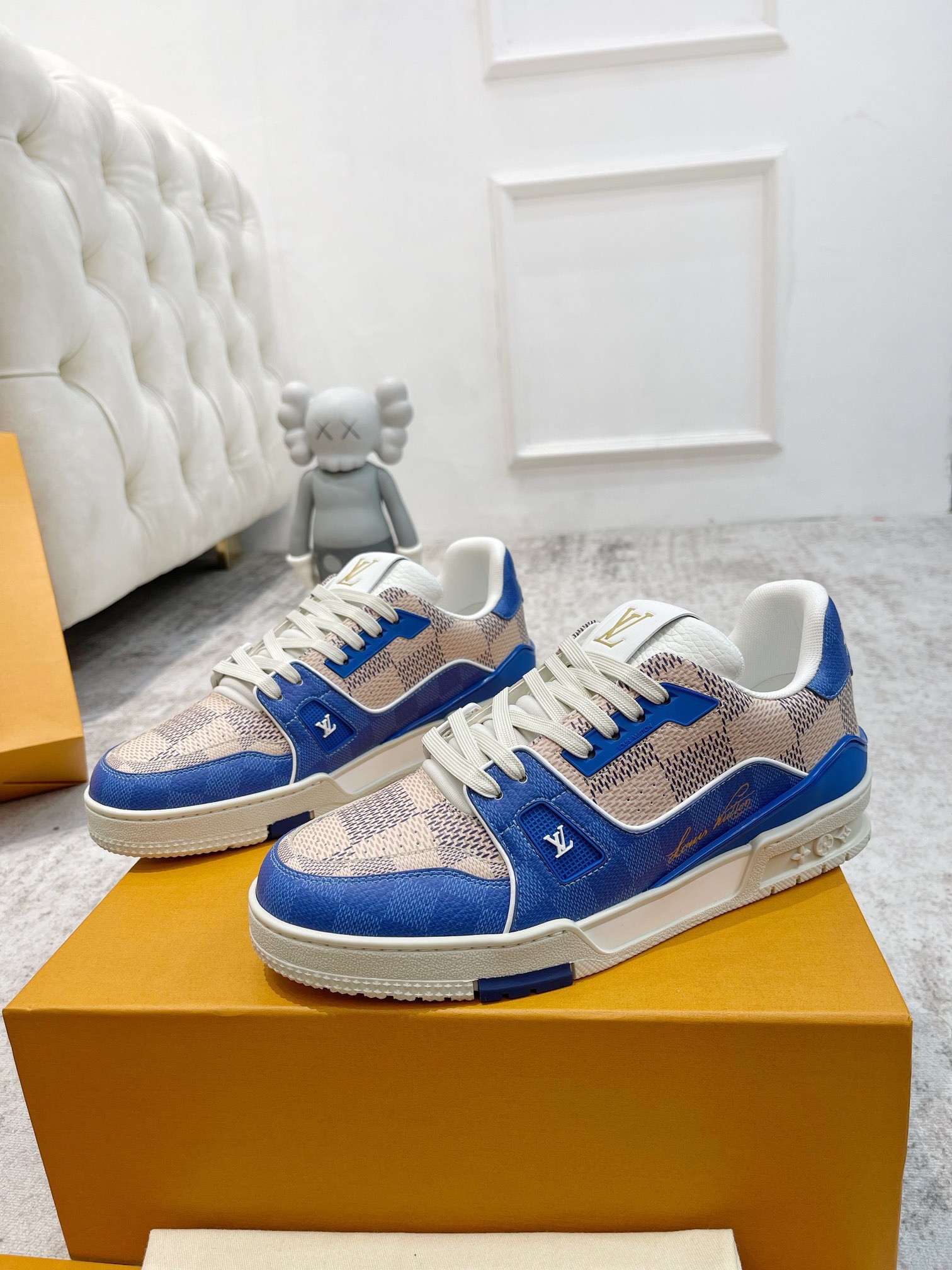 Men Women L*ouis V*uitton Top Sneaker