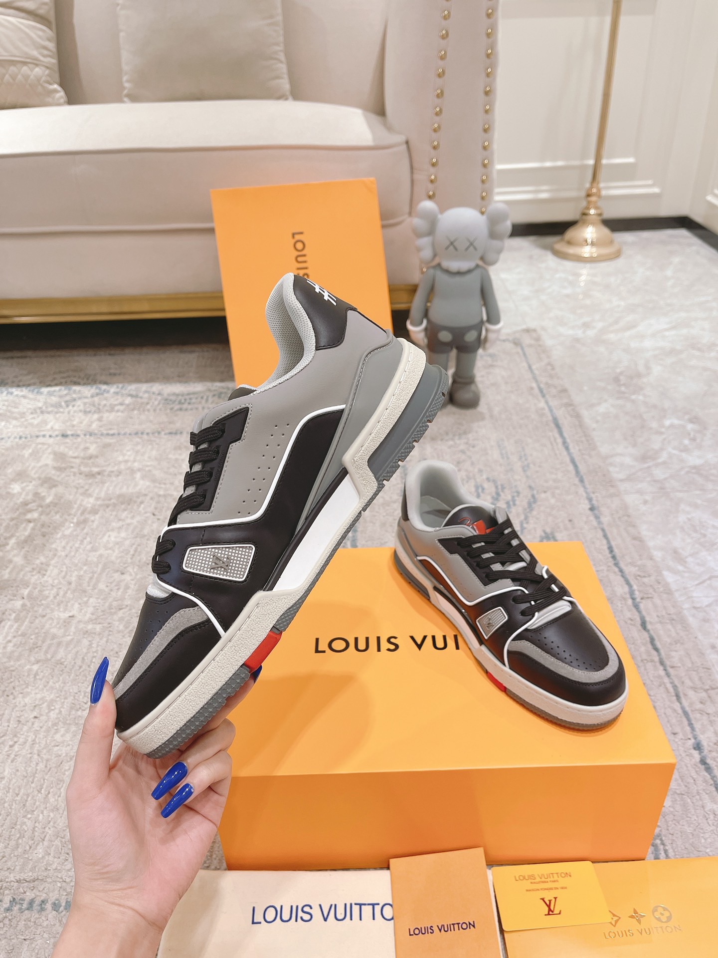 Men Women L*ouis V*uitton Top Sneaker