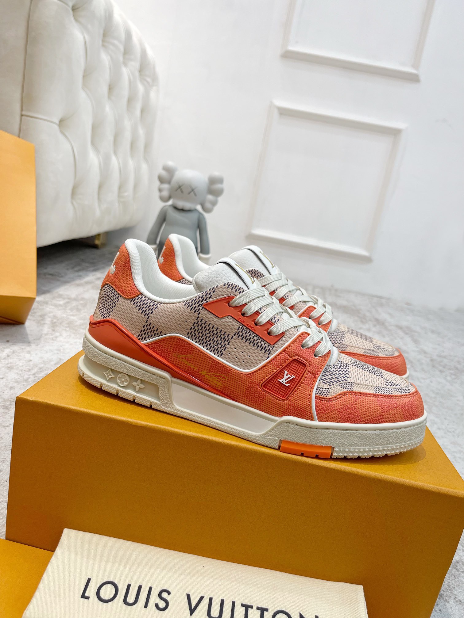 Men Women L*ouis V*uitton Top Sneaker