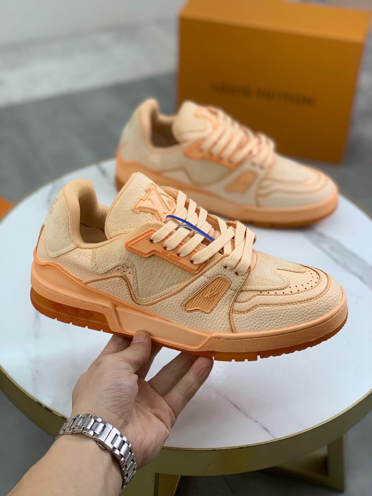 Men Women L*ouis V*uitton Top Sneaker