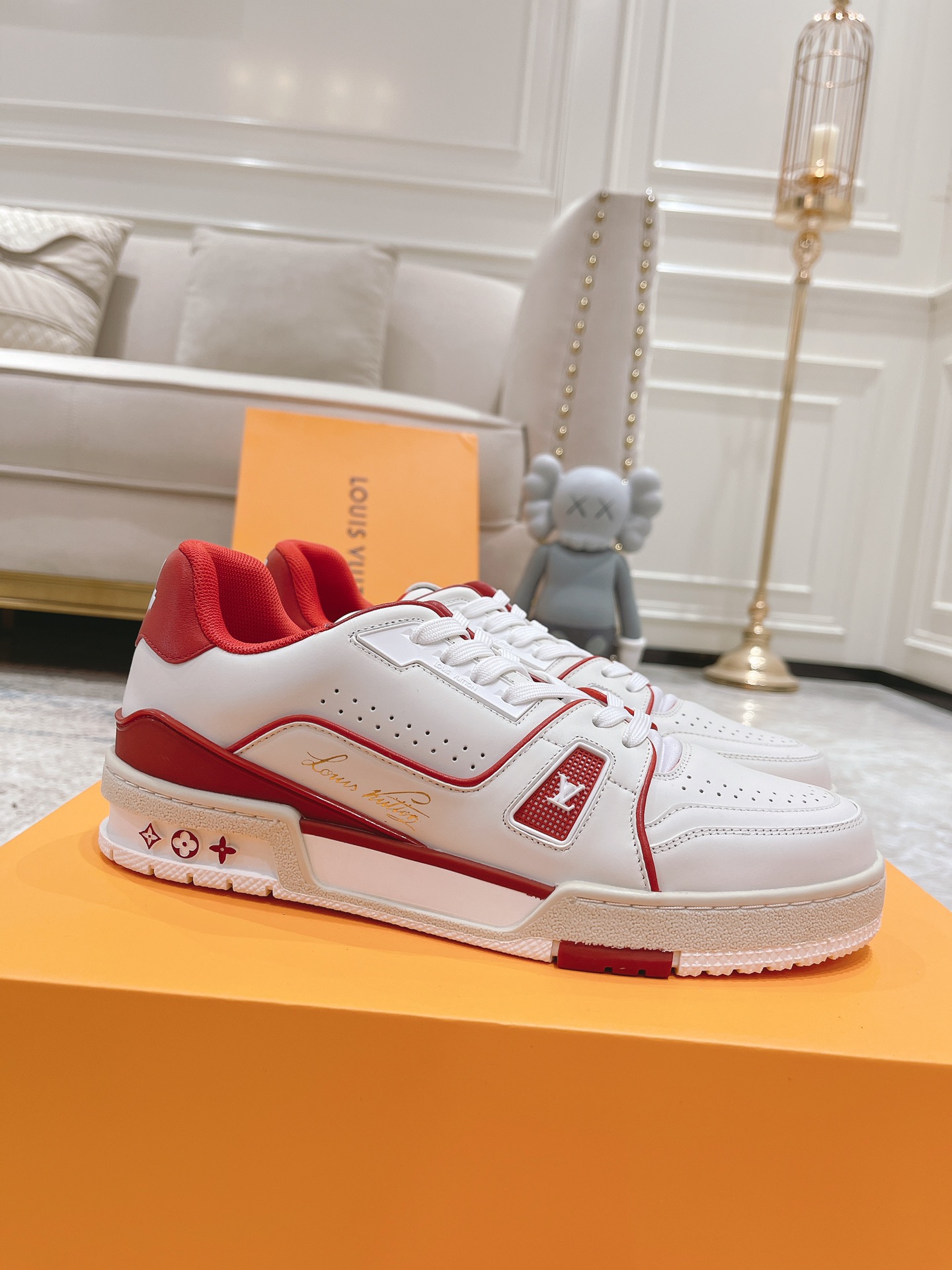 Men Women L*ouis V*uitton Top Sneaker