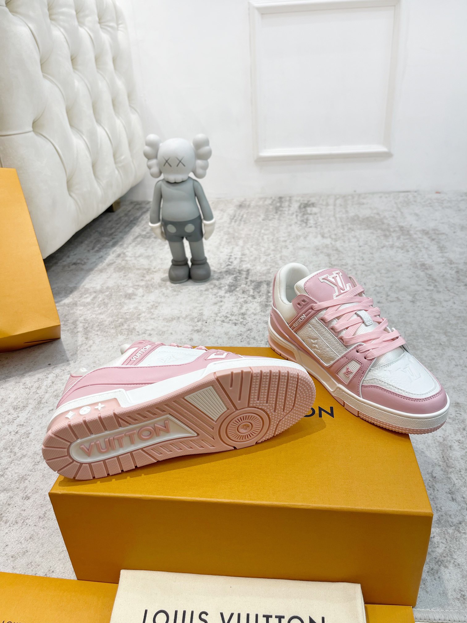 Men Women L*ouis V*uitton Top Sneaker