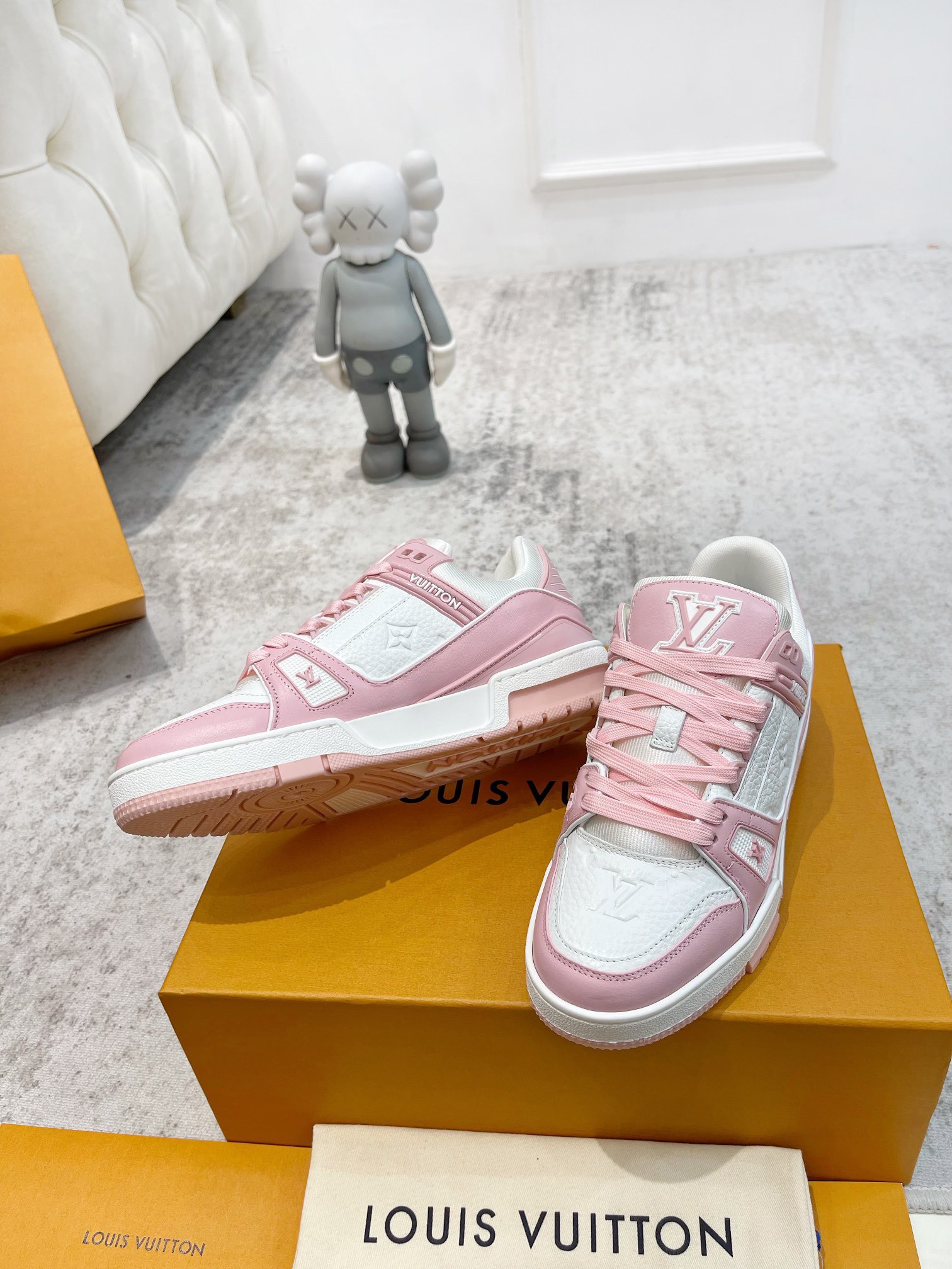 Men Women L*ouis V*uitton Top Sneaker