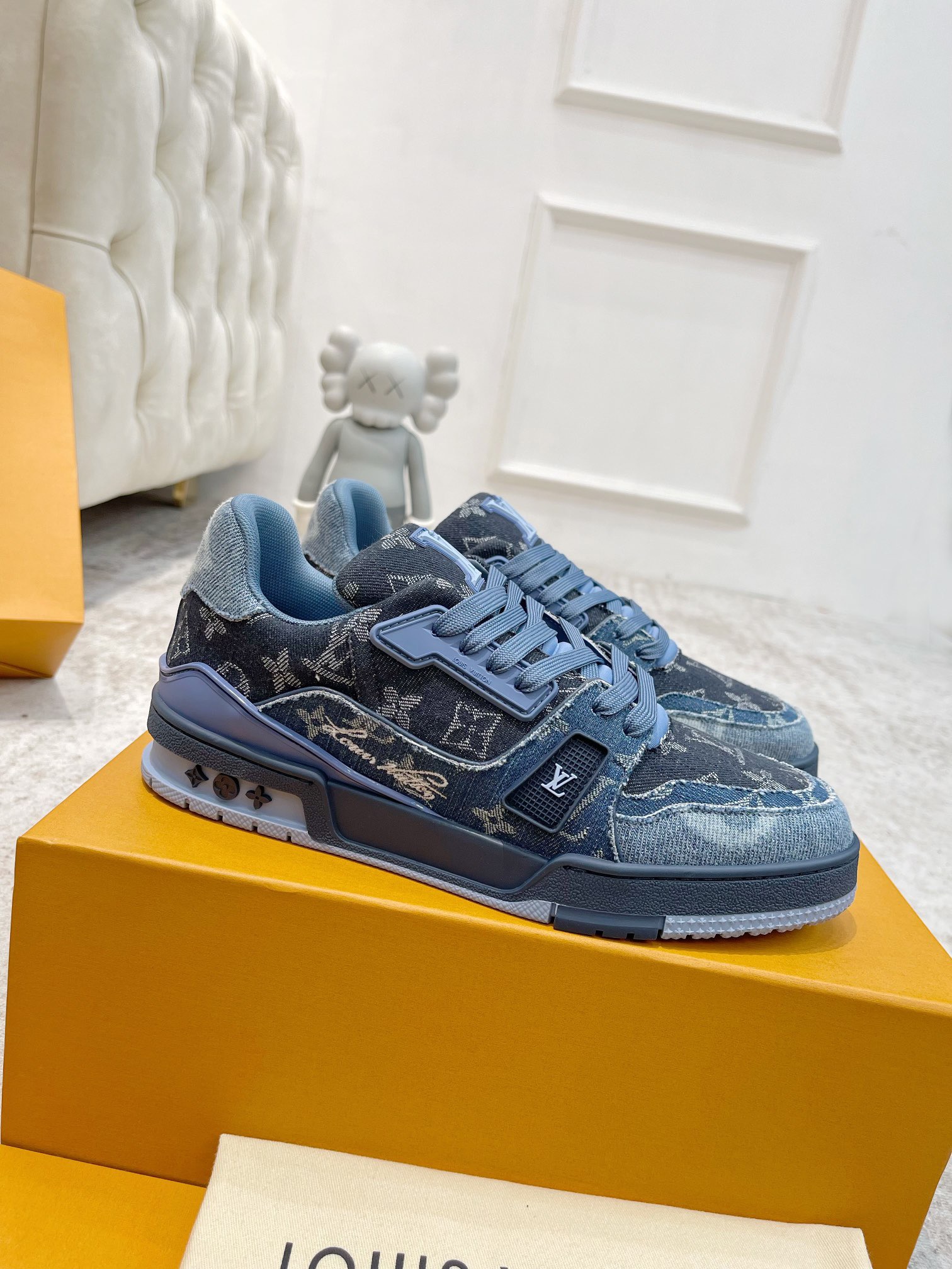 Men Women L*ouis V*uitton Top Sneaker