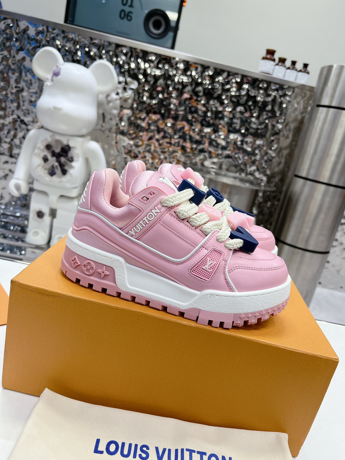 Men Women L*ouis V*uitton Top Sneaker L*V Trainer