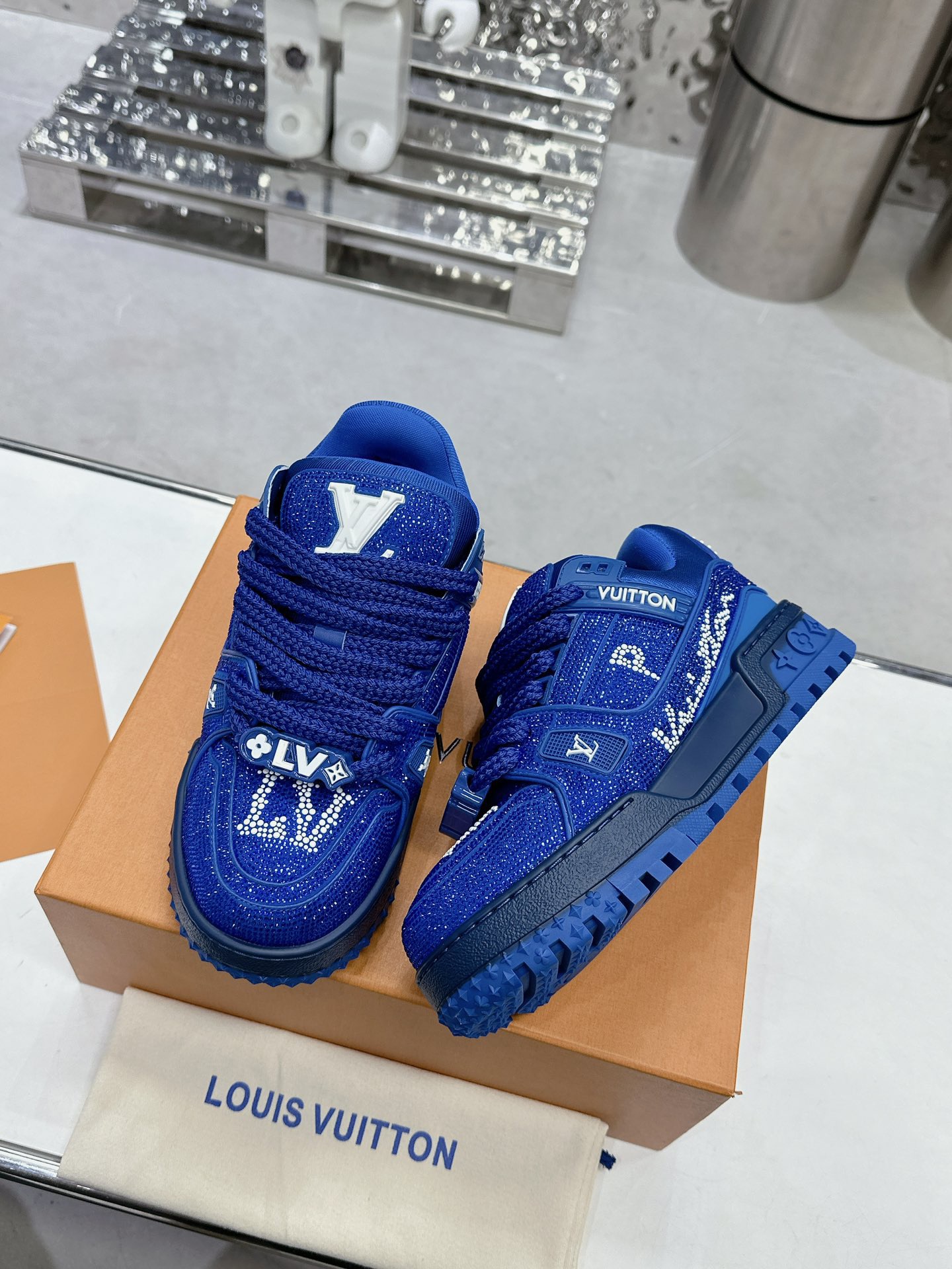 Men Women L*ouis V*uitton Top Sneaker L*V Trainer