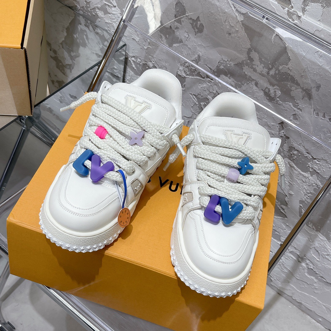Men Women L*ouis V*uitton Top Sneaker L*V Trainer