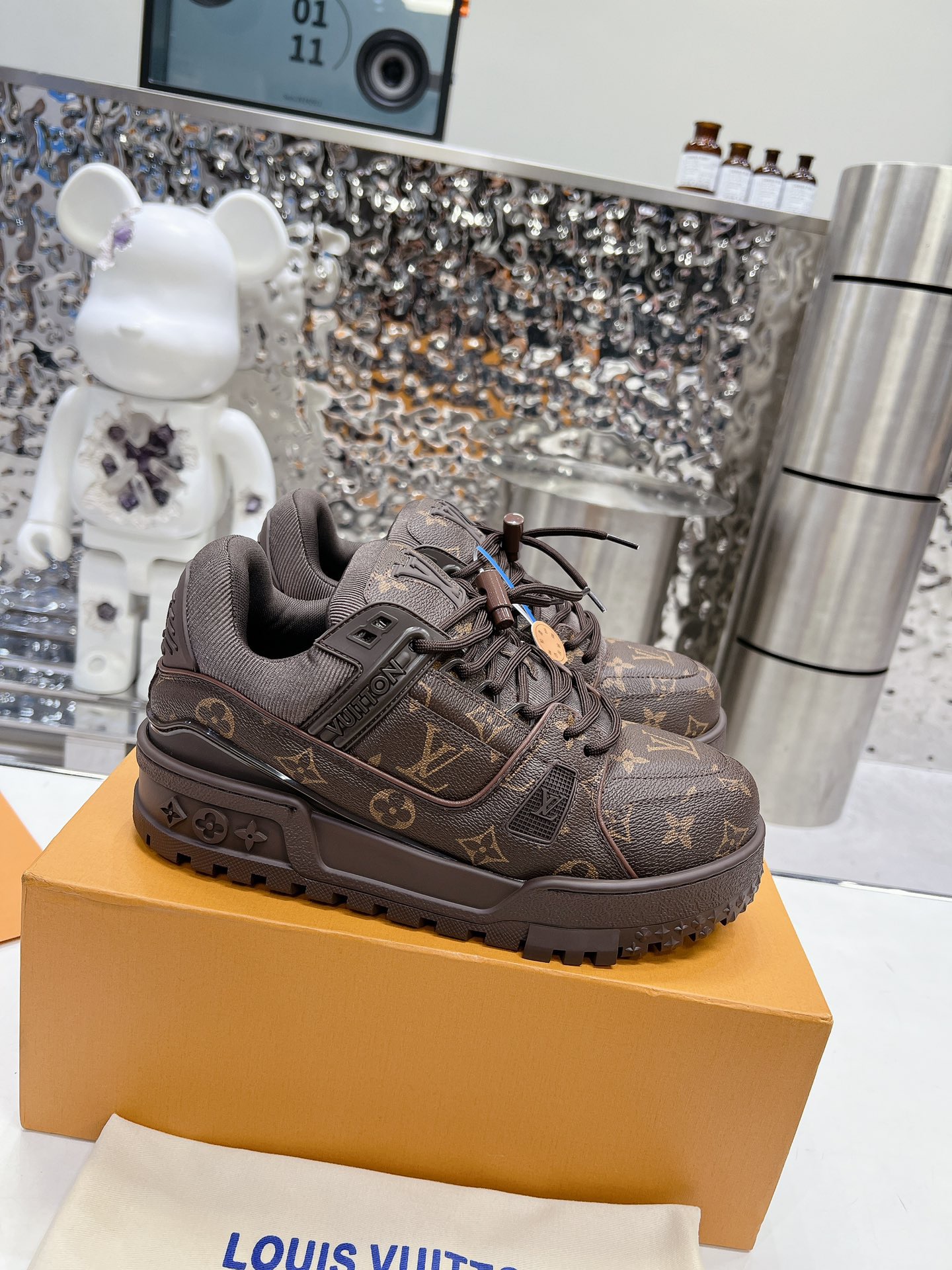 Men Women L*ouis V*uitton Top Sneaker L*V Trainer