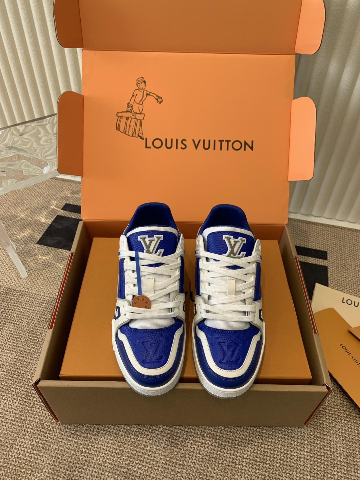 Men Women L*ouis V*uitton Top Sneaker L*V Trainer