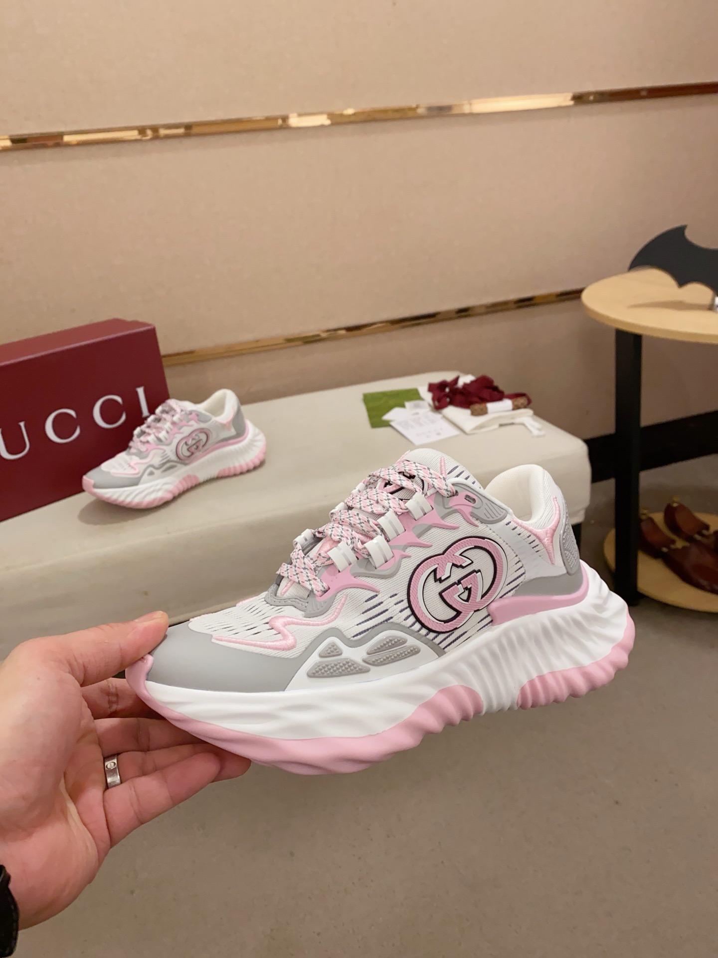 Men Women G*ucci Top Sneaker