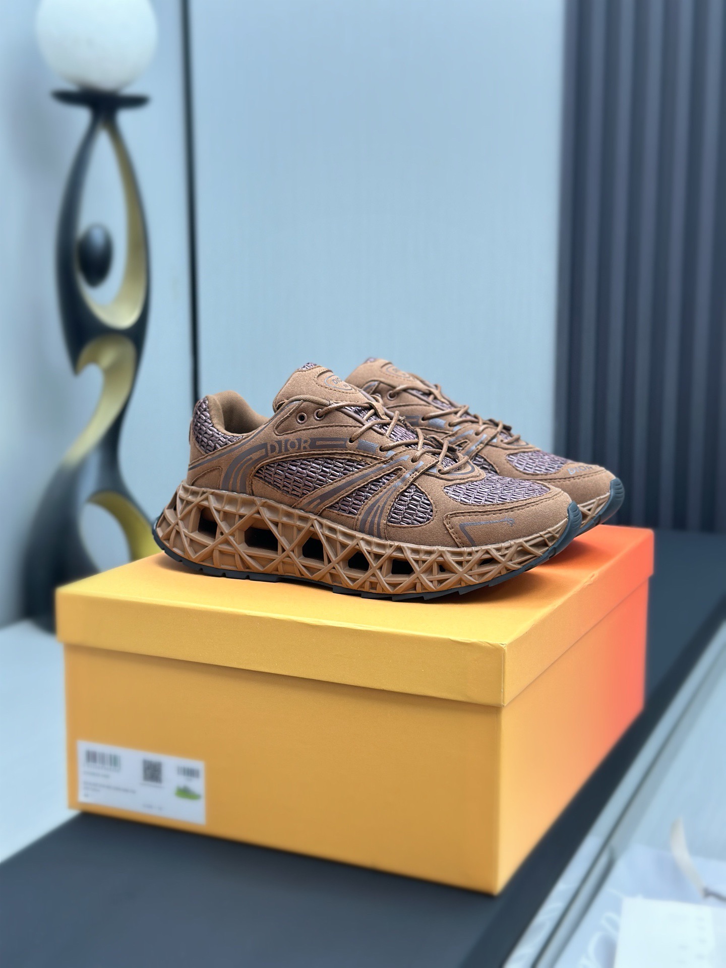 Men D*ior Top Sneaker（）