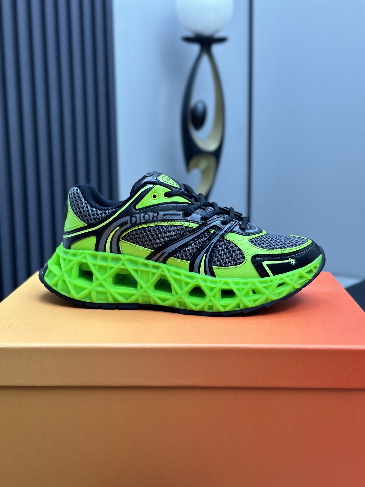 Men D*ior Top Sneaker（）