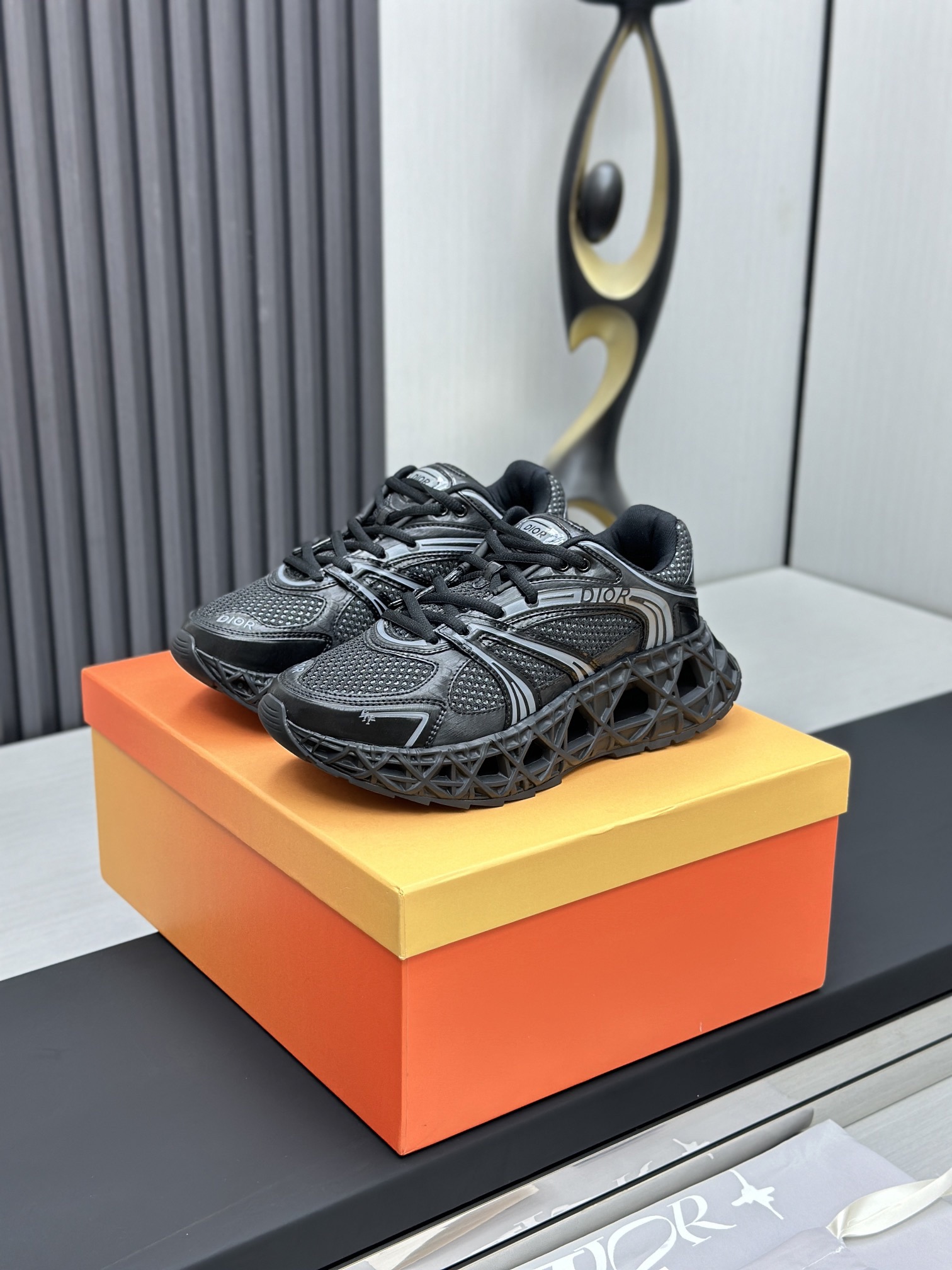 Men D*ior Top Sneaker（）