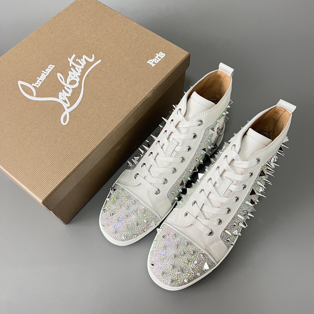 C*hristian ·Louboutin men women TOP sneakers