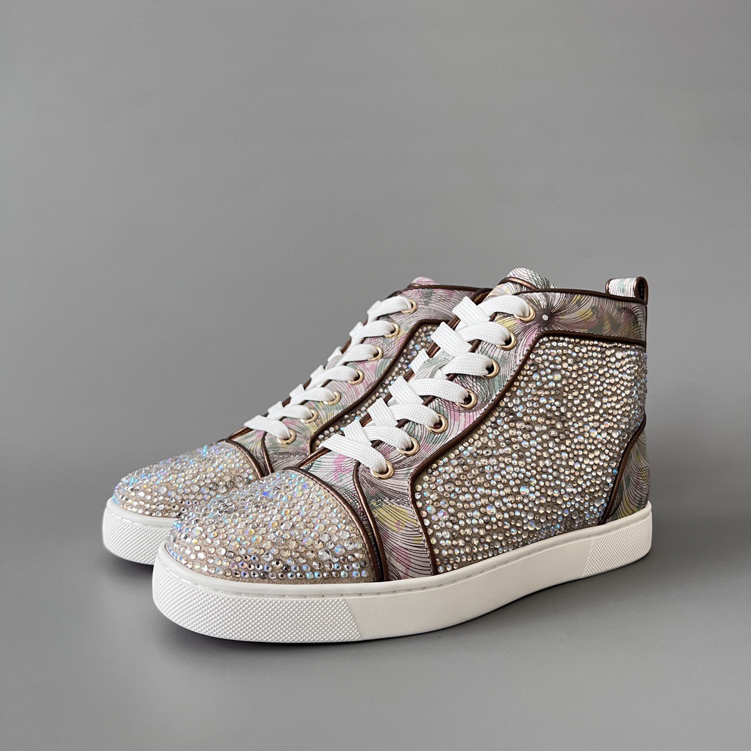 C*hristian ·Louboutin men women TOP sneakers