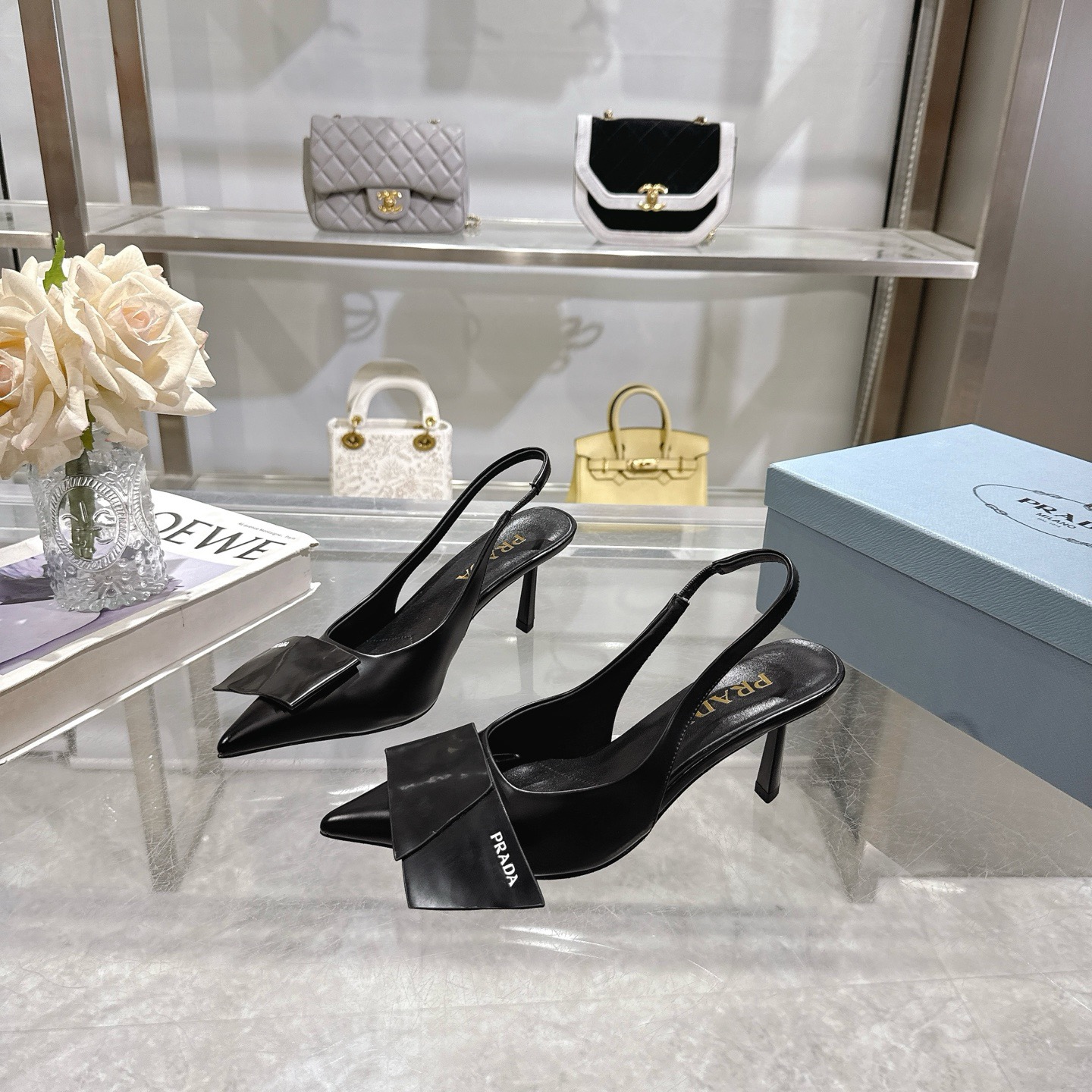 Women P*rada Top Quality Sandals