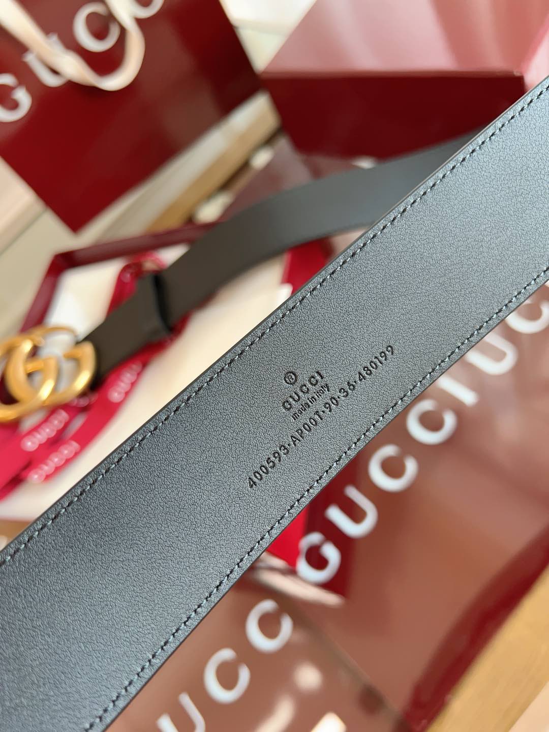 G*ucci Belts Top Quality 4cm