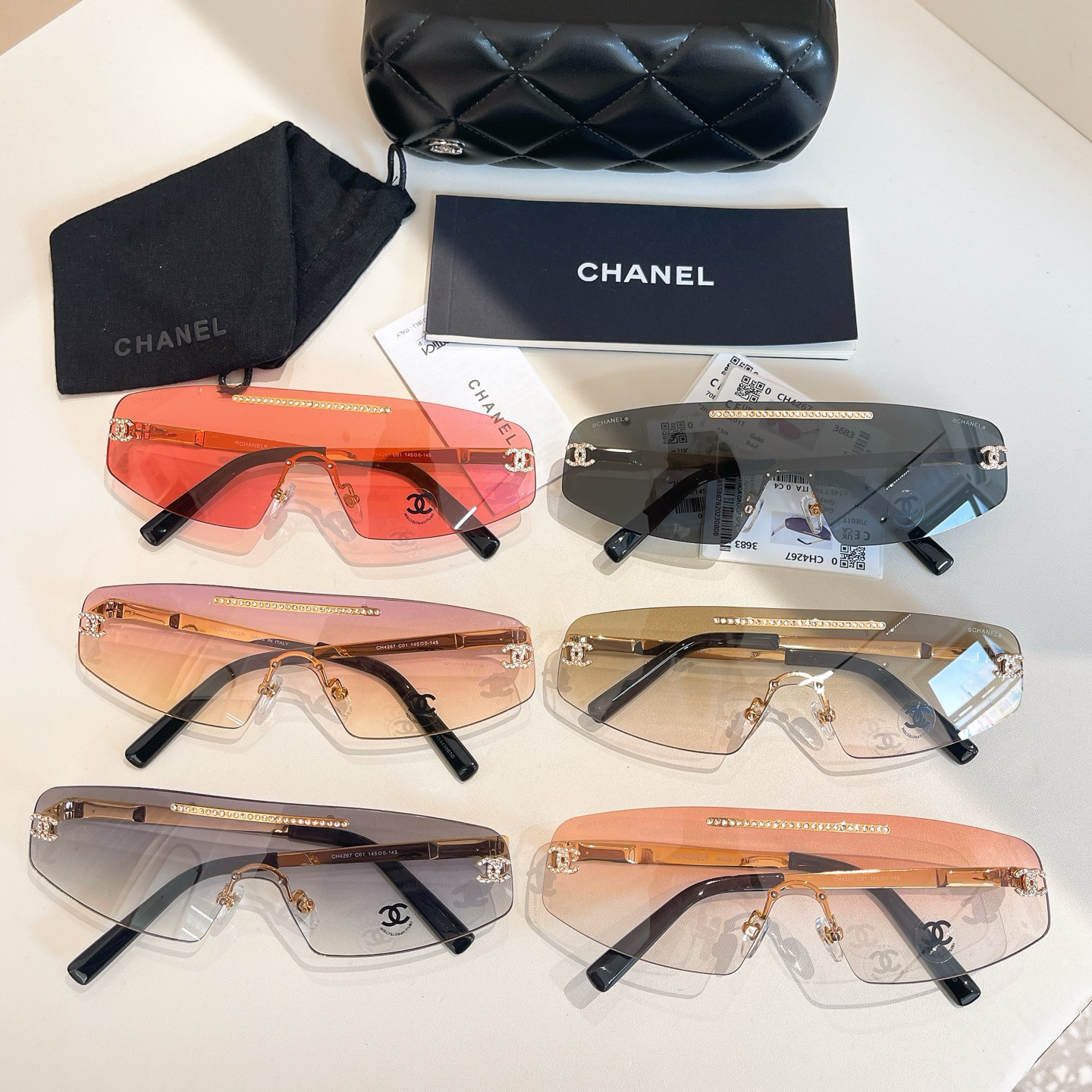 Top Quality C*hanel Glasses