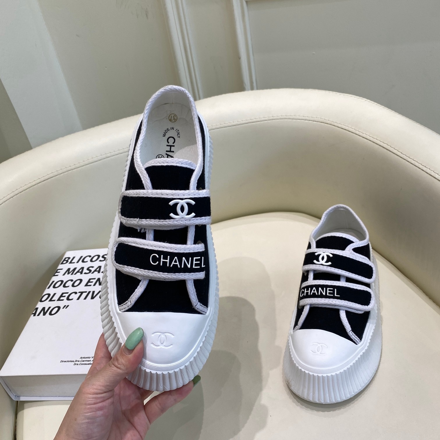 Men Women Top Quality C*hanel shoes