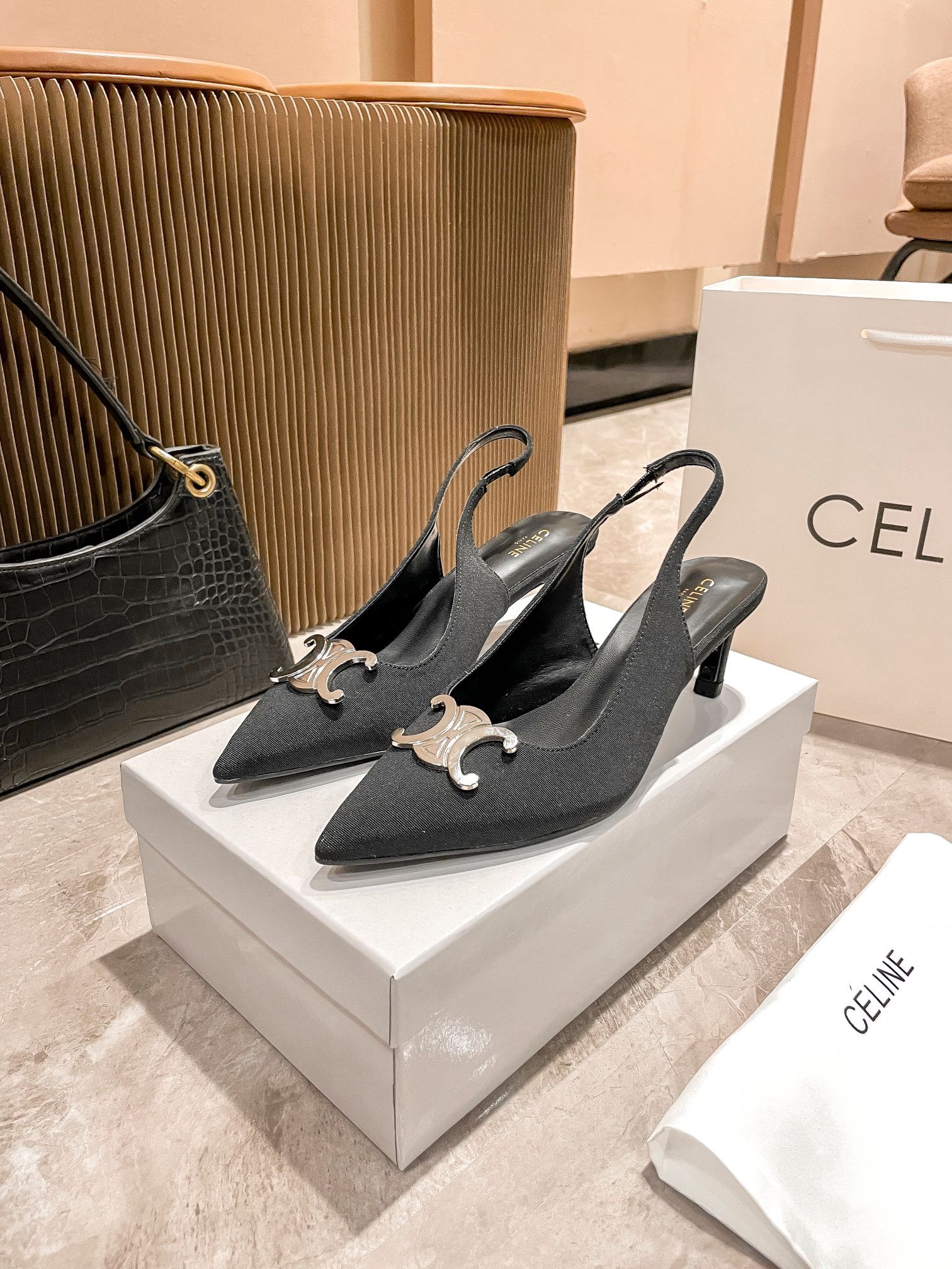 Women Top Quality C*eline shoes 5cm
