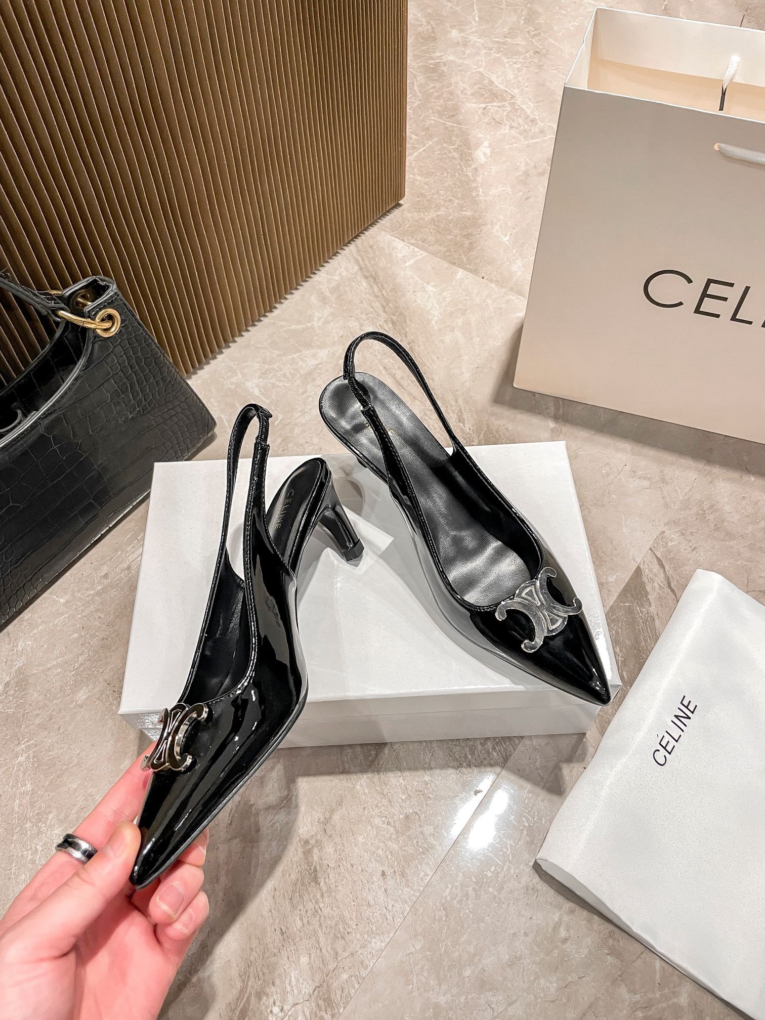 Women Top Quality C*eline shoes 5cm