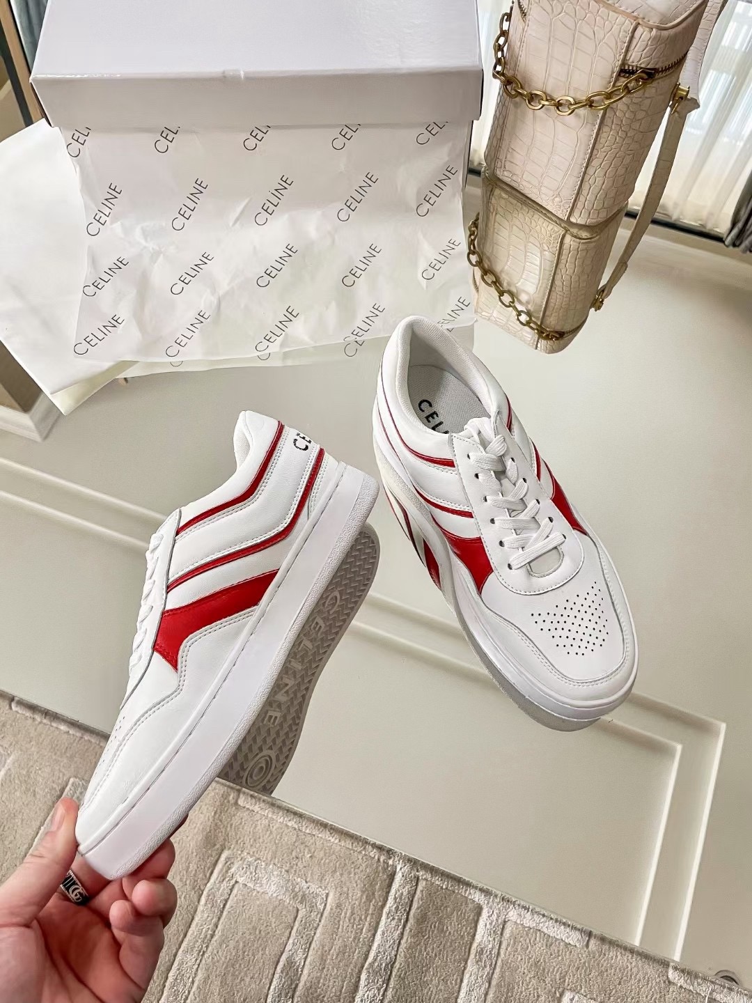 Men Women Top Quality C*eline shoes