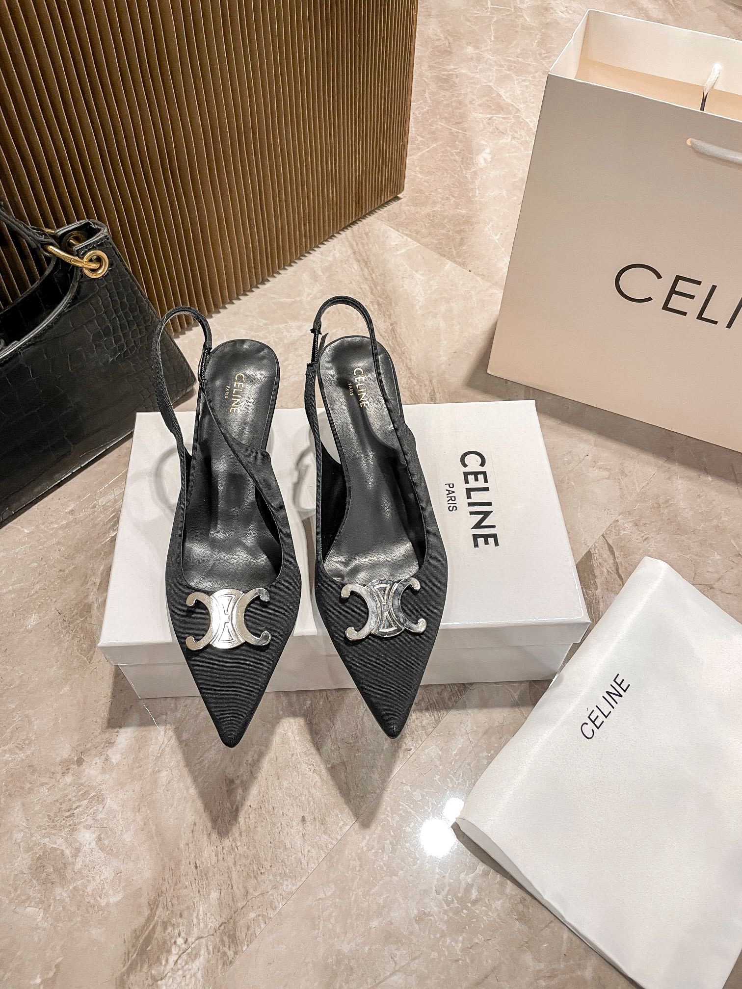 Women Top Quality C*eline shoes 5cm